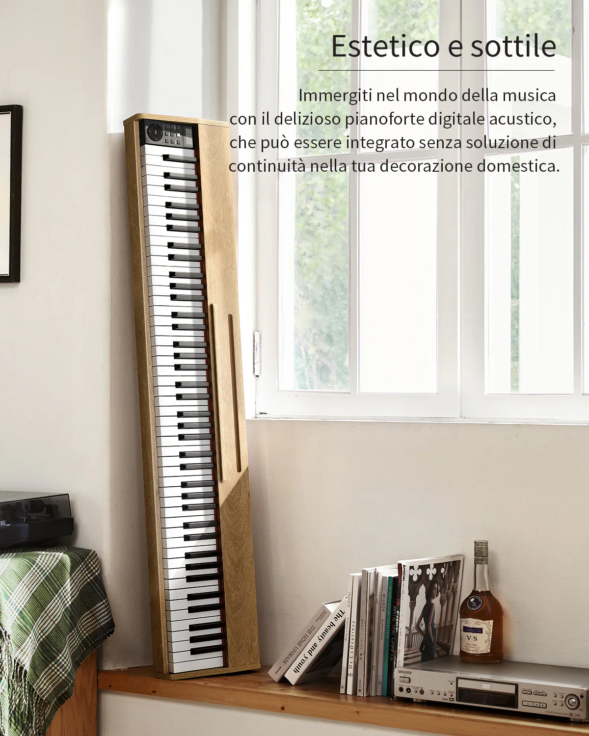 Donner DEP-1S Pianoforte digitale in  semi-pesato - Image 36