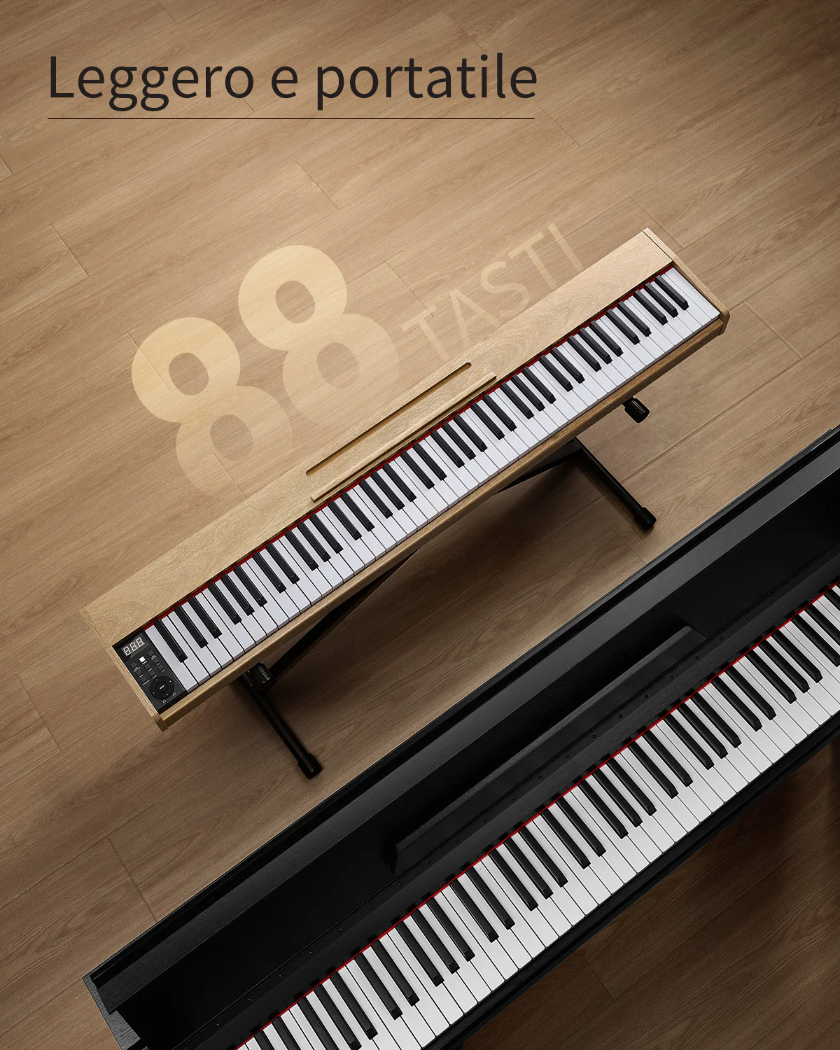 Donner DEP-1S Pianoforte digitale in  semi-pesato - Image 41