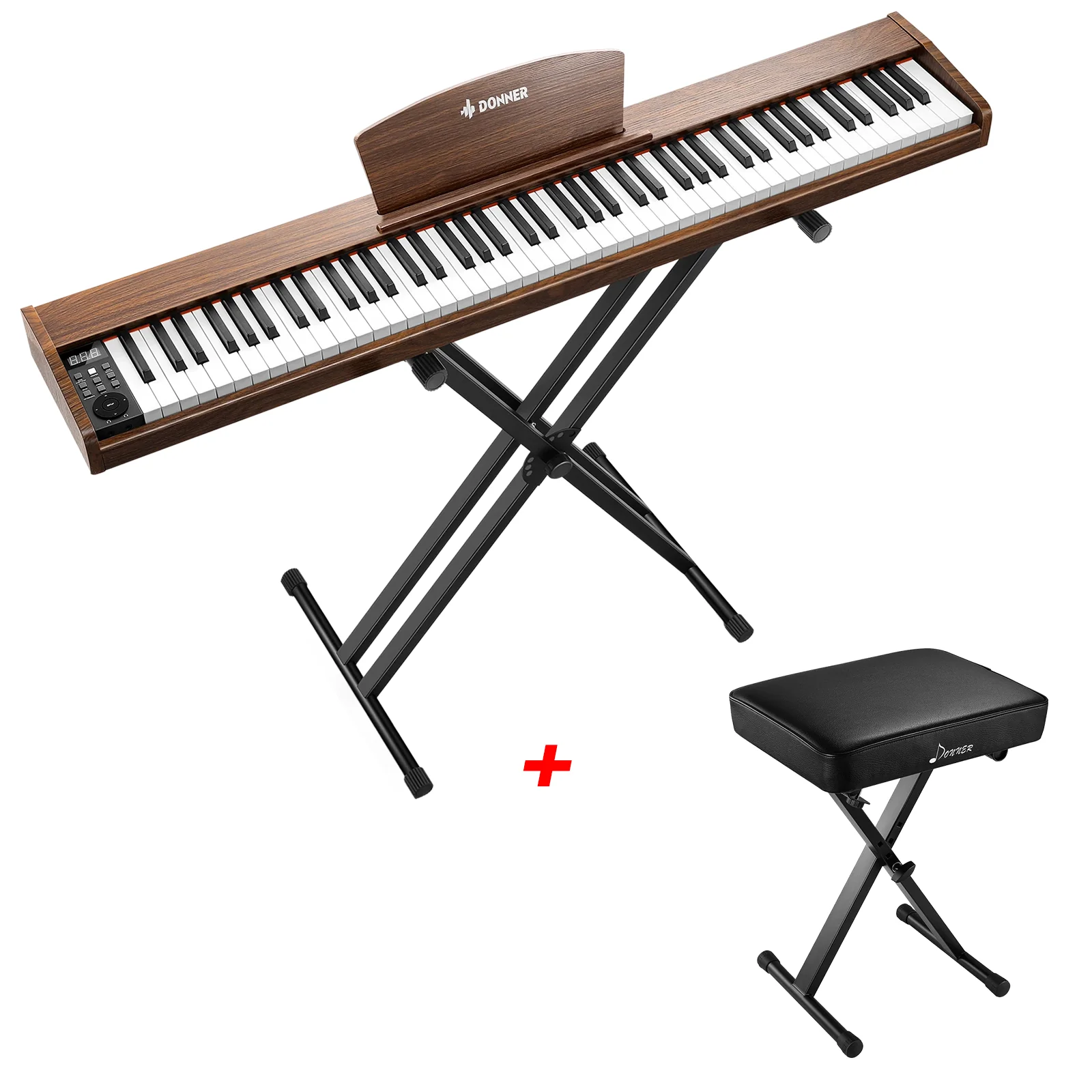 Donner DEP-1S Pianoforte digitale in  semi-pesato - Image 51