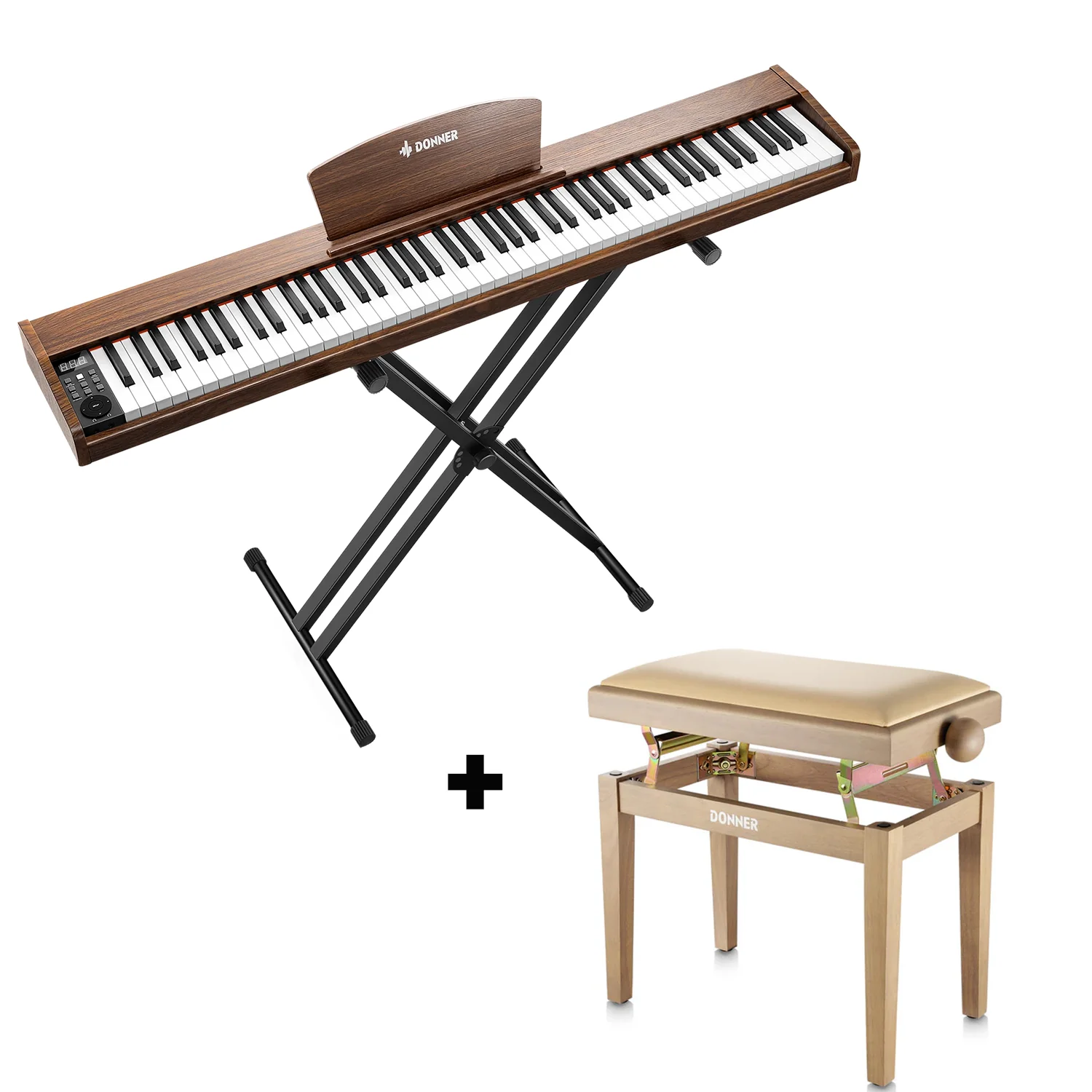 Donner DEP-1S Pianoforte digitale in  semi-pesato - Image 56