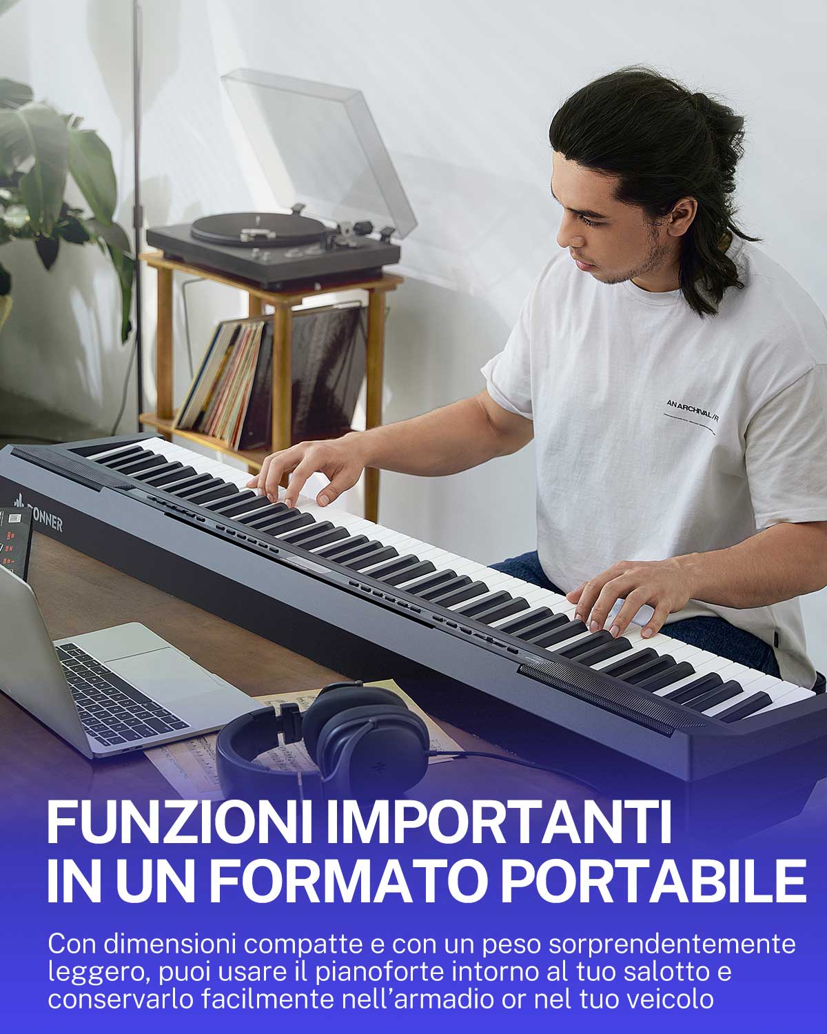 Donner DEP-20 Pianoforte digitale pesato - Image 12
