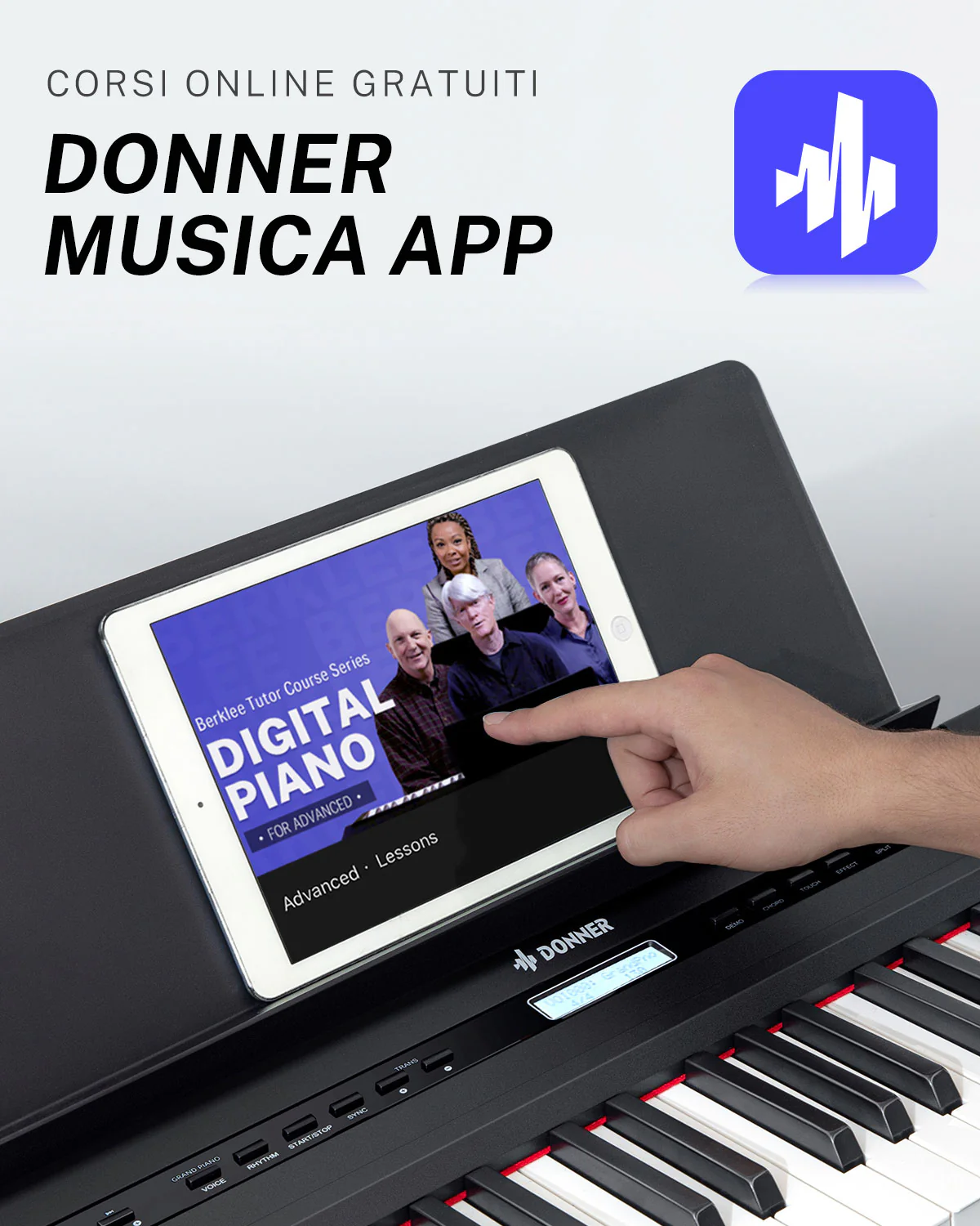 Donner DEP-20 Pianoforte digitale pesato - Image 14