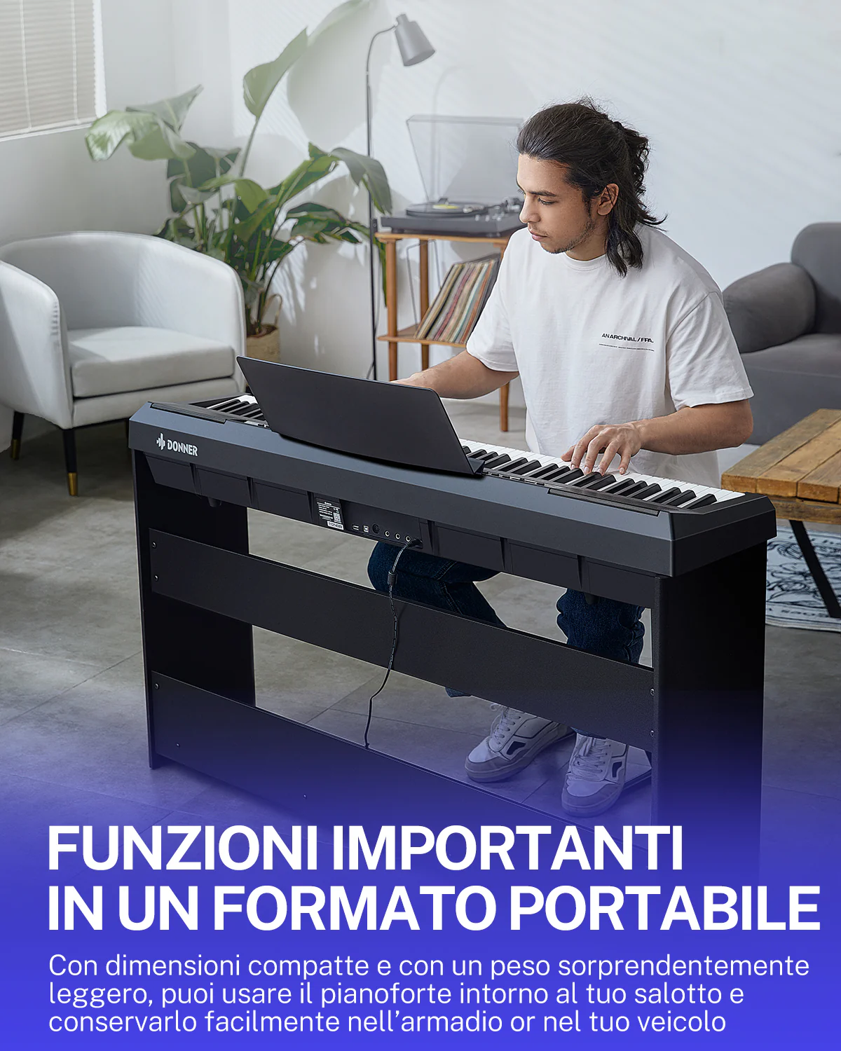 Donner DEP-20 Pianoforte digitale pesato - Image 17