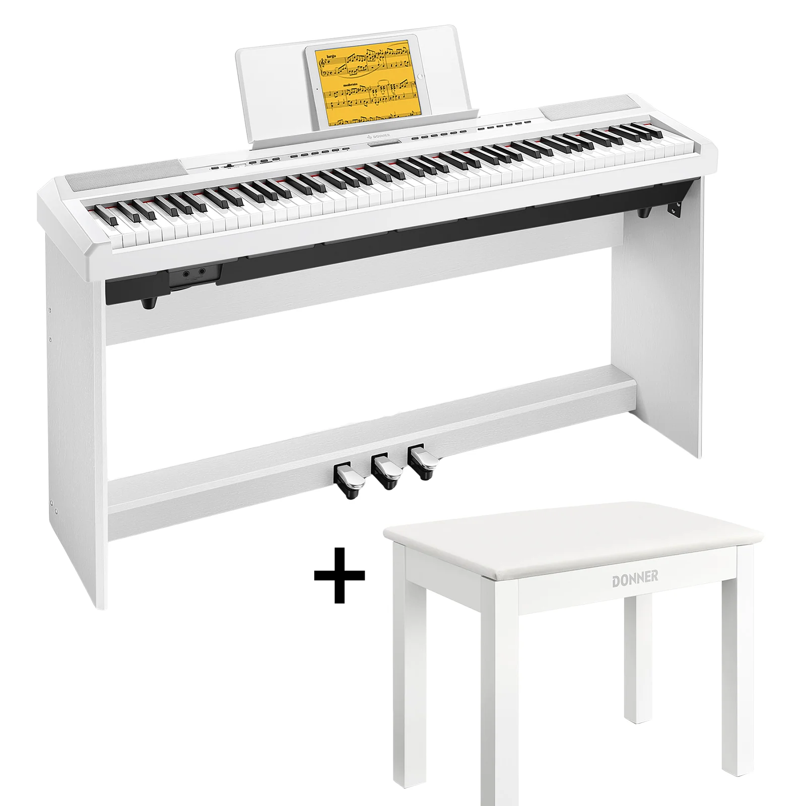 Donner DEP-20 Pianoforte digitale pesato - Image 3