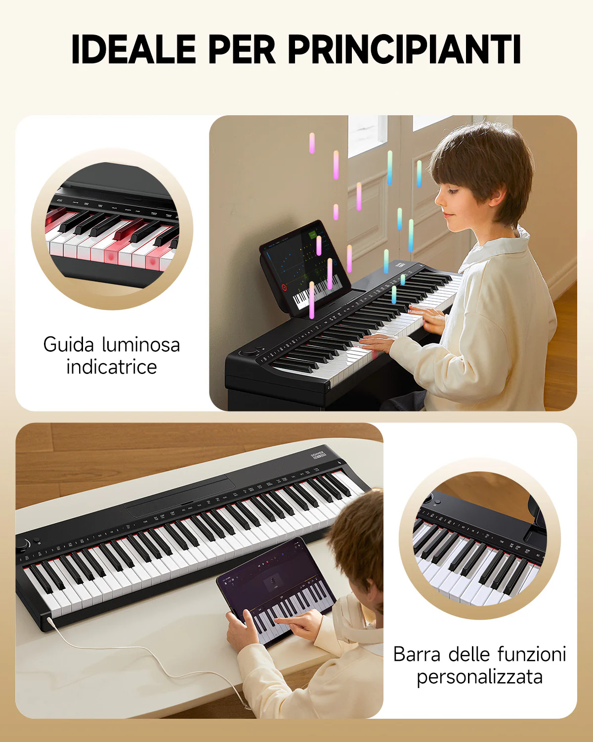 Donner DK-10S Tastiera Elettronica a 61 Tasti - Image 9