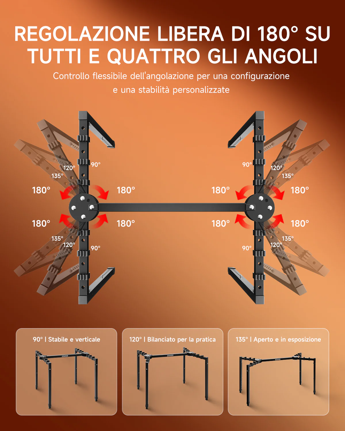 Donner DKS-200 Supporto per tastiera a forma Z ad alte prestazioni - Image 3