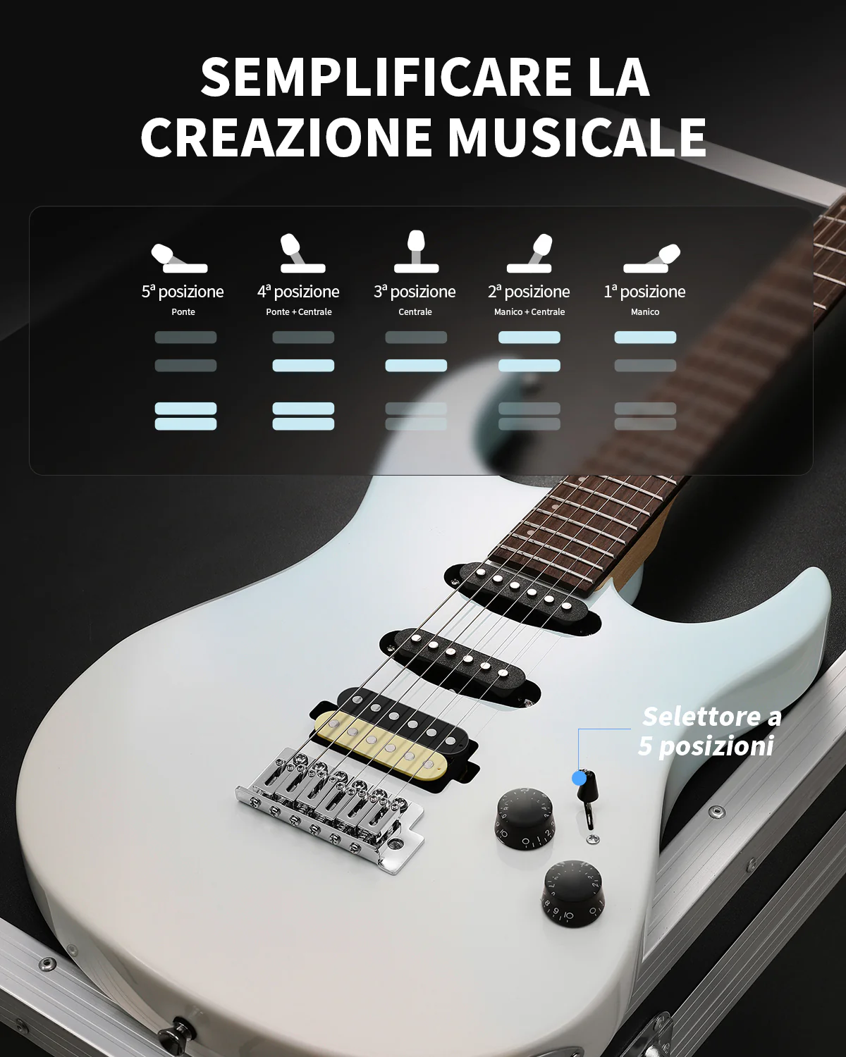 Donner DMT‑66 Chitarra elettrica - Image 12