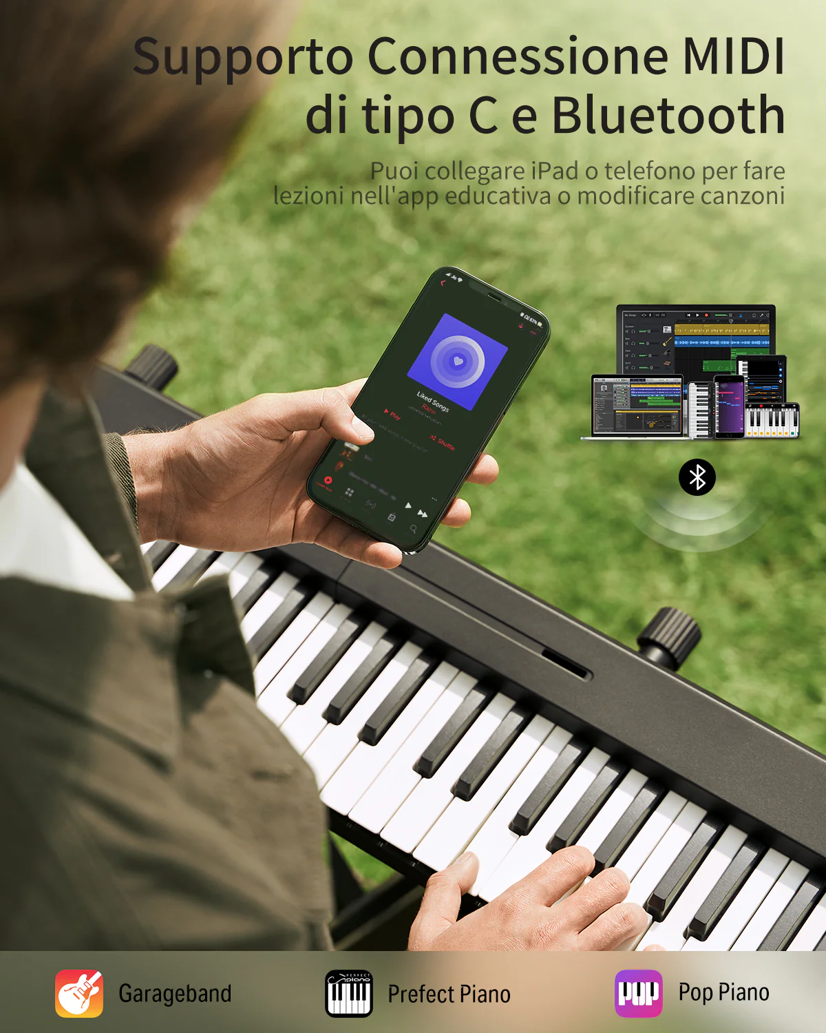 Donner DP-10 Pianoforte digitale portatile e pieghevole - Image 10