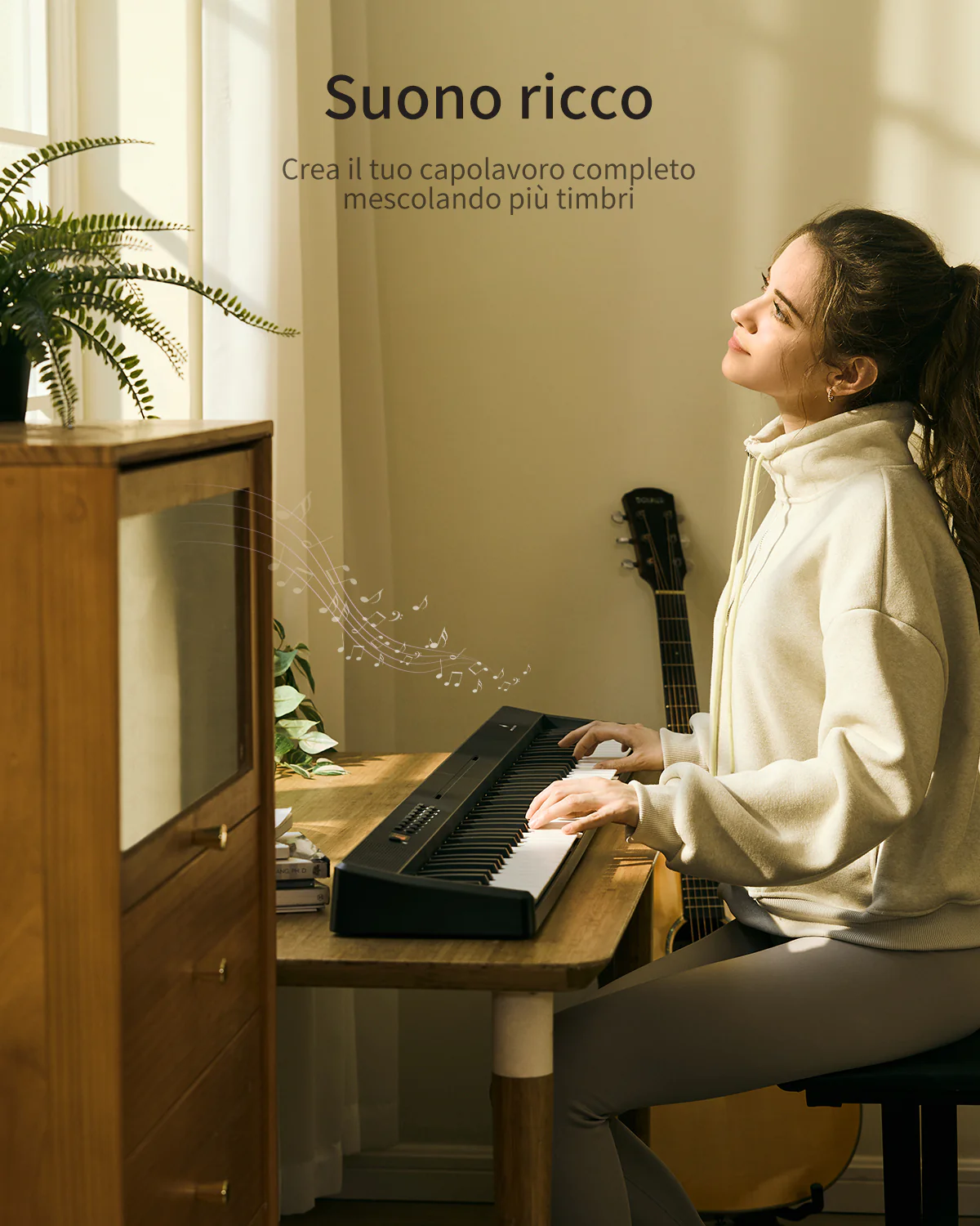 Donner DP-10 Pianoforte digitale portatile e pieghevole - Image 8