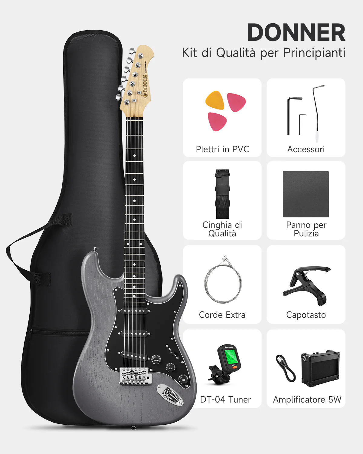 Donner DST-80 Chitarra elettrica - Image 12