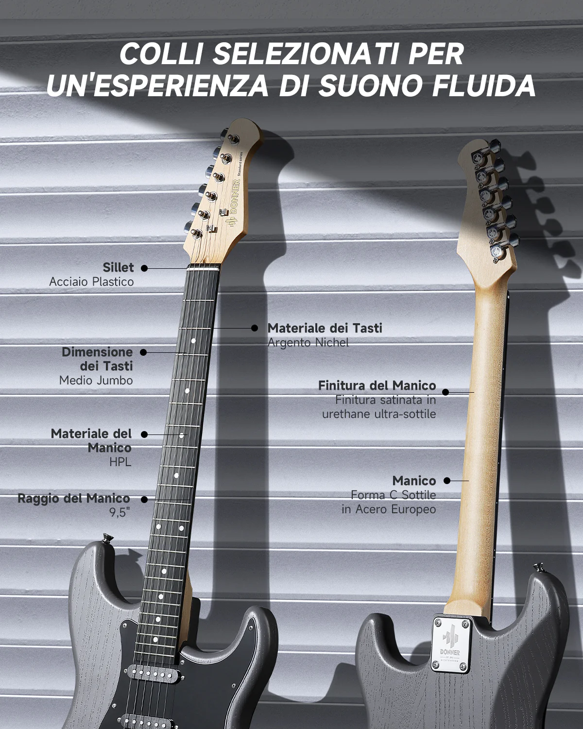 Donner DST-80 Chitarra elettrica - Image 13