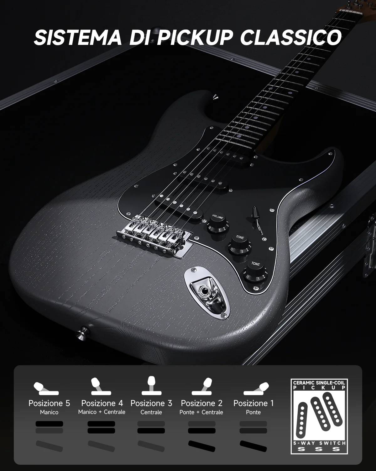 Donner DST-80 Chitarra elettrica - Image 14