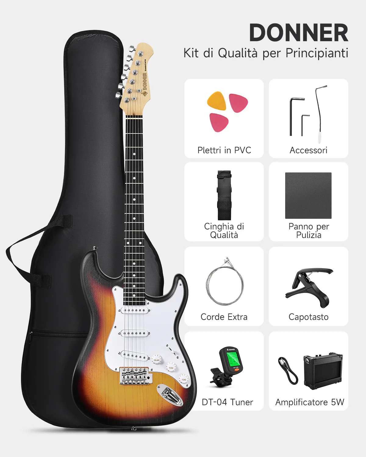 Donner DST-80 Chitarra elettrica - Image 6