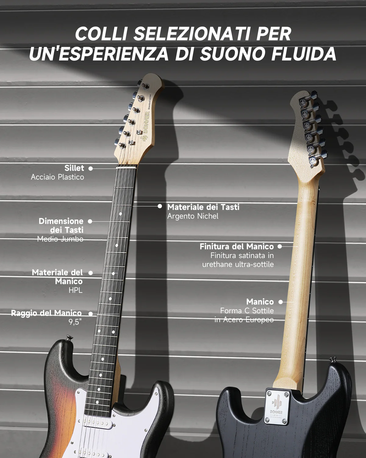 Donner DST-80 Chitarra elettrica - Image 7