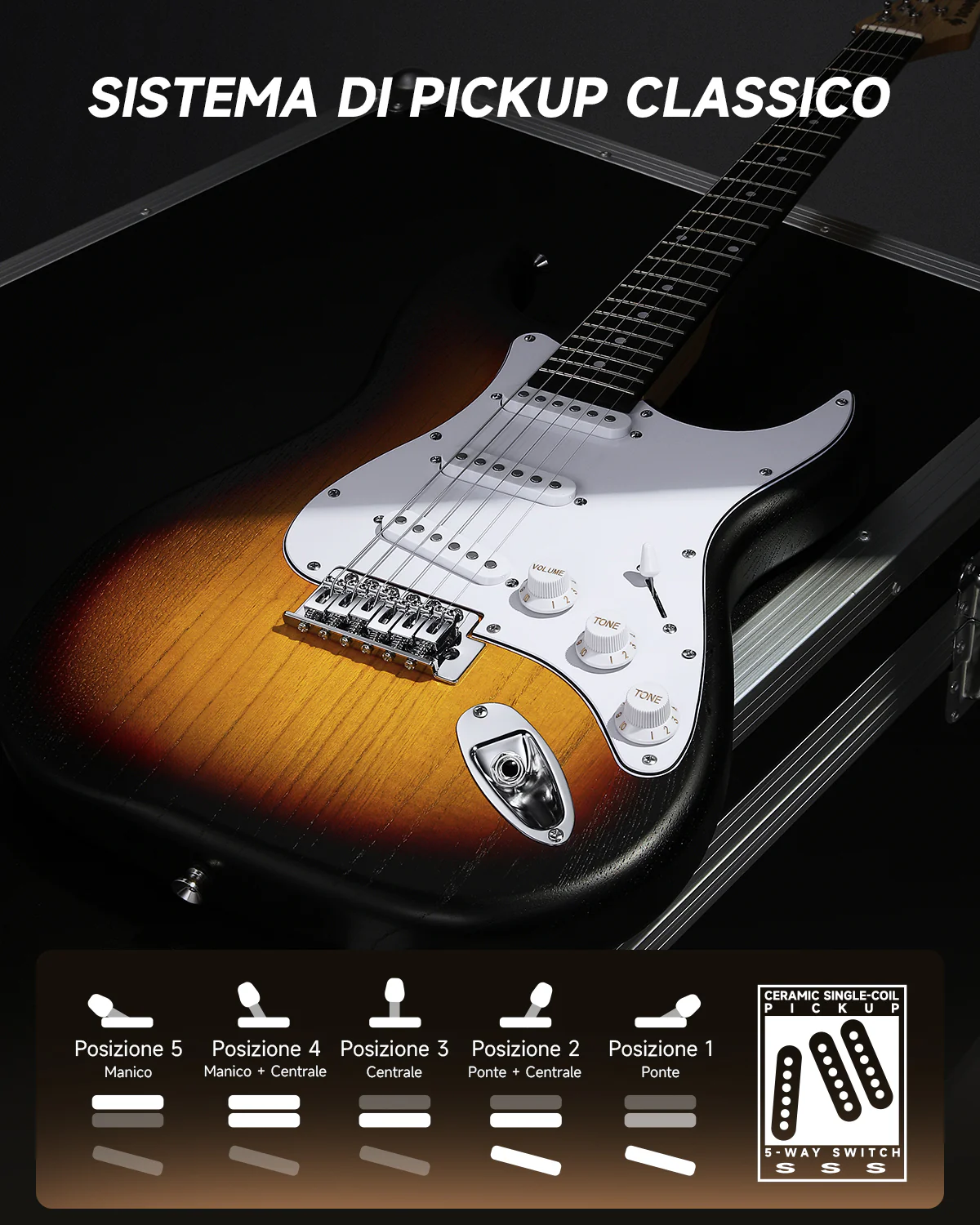 Donner DST-80 Chitarra elettrica - Image 8
