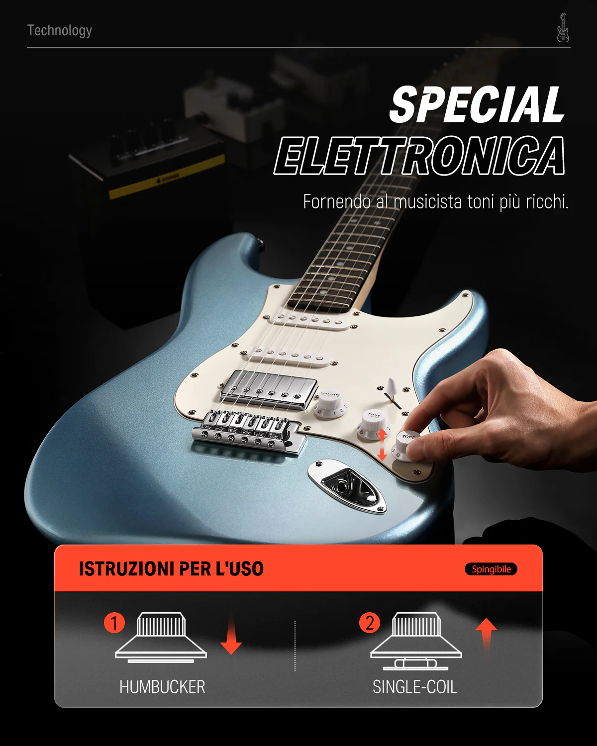 Donner DST-152 Chitarra elettrica - Image 13