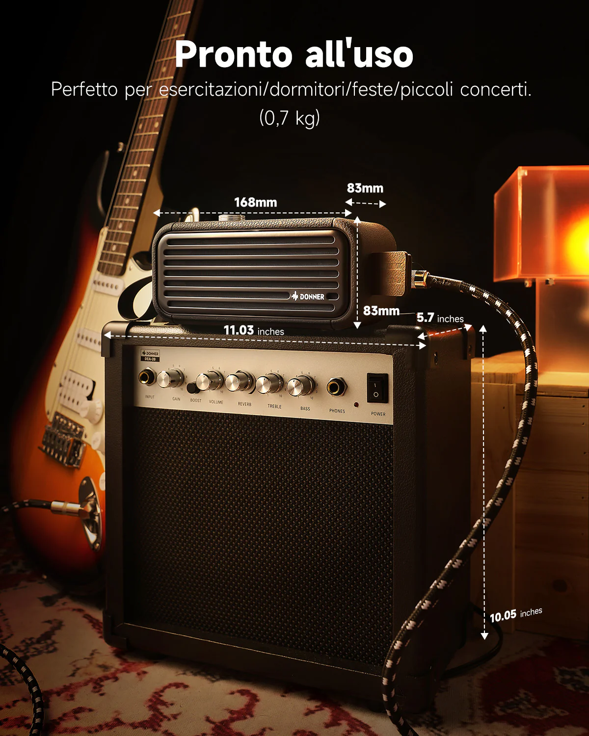Donner GO Amplificatore per Chitarra Elettrica - Image 10
