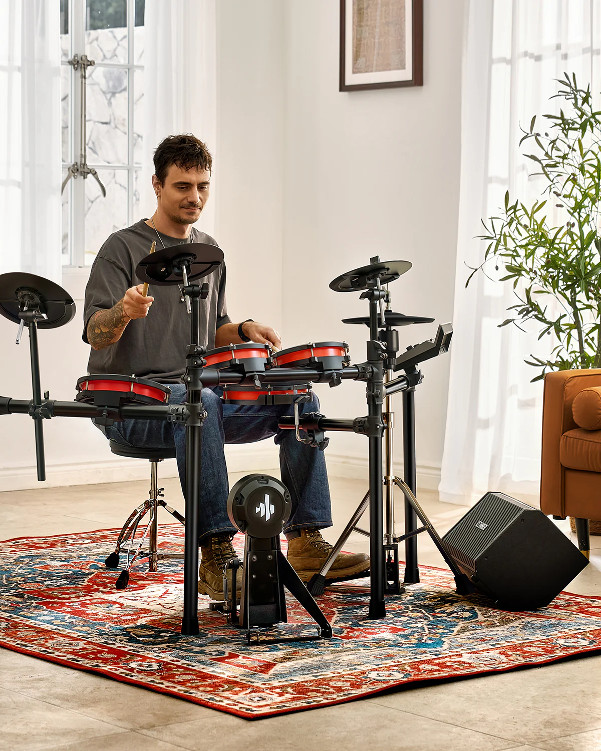 Donner HHCB-12 Piatto Hi-Cymbal Indipendente - Image 3
