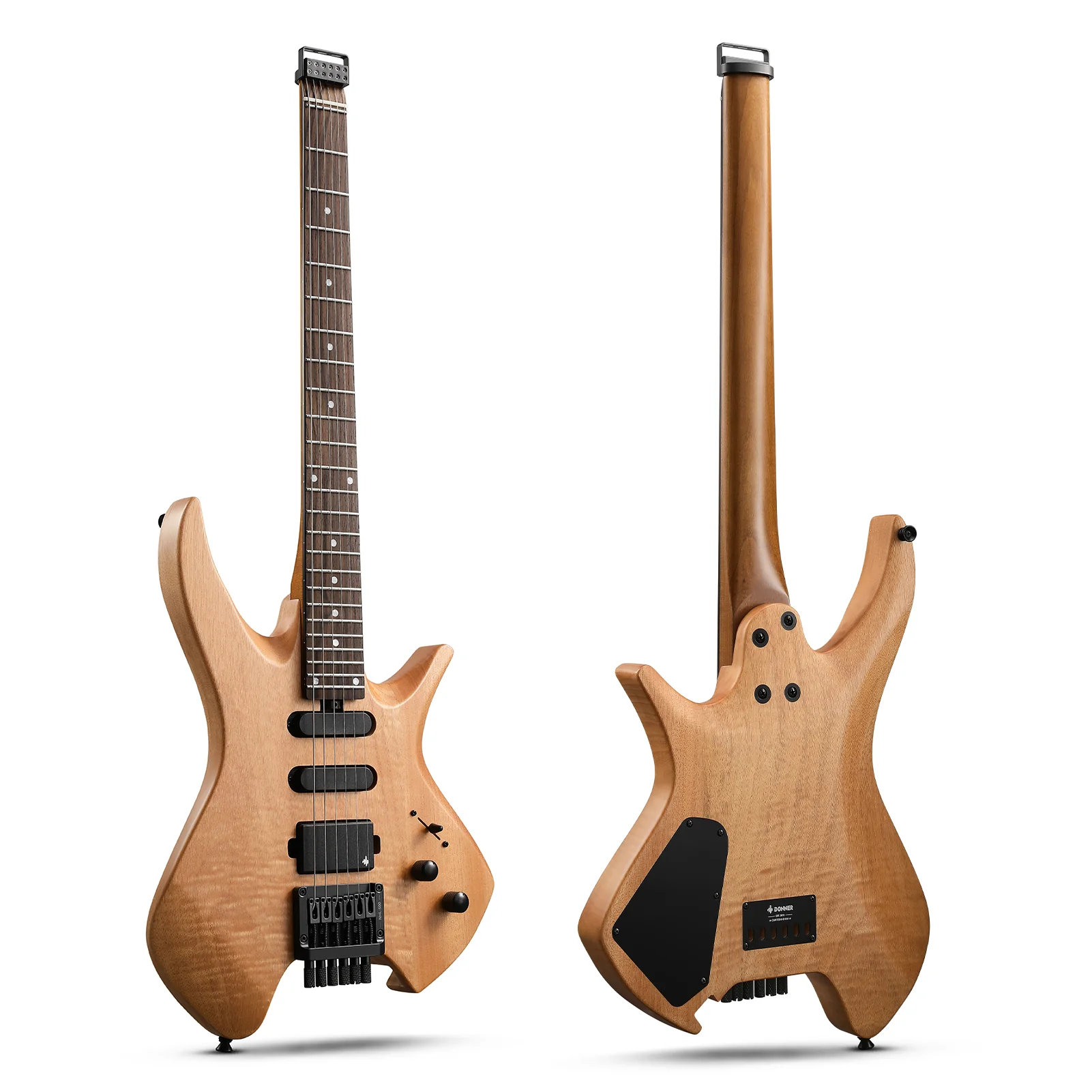Donner HLX-500 Chitarra elettrica senza paletta【Modello originale NHL-500】 - Image 11
