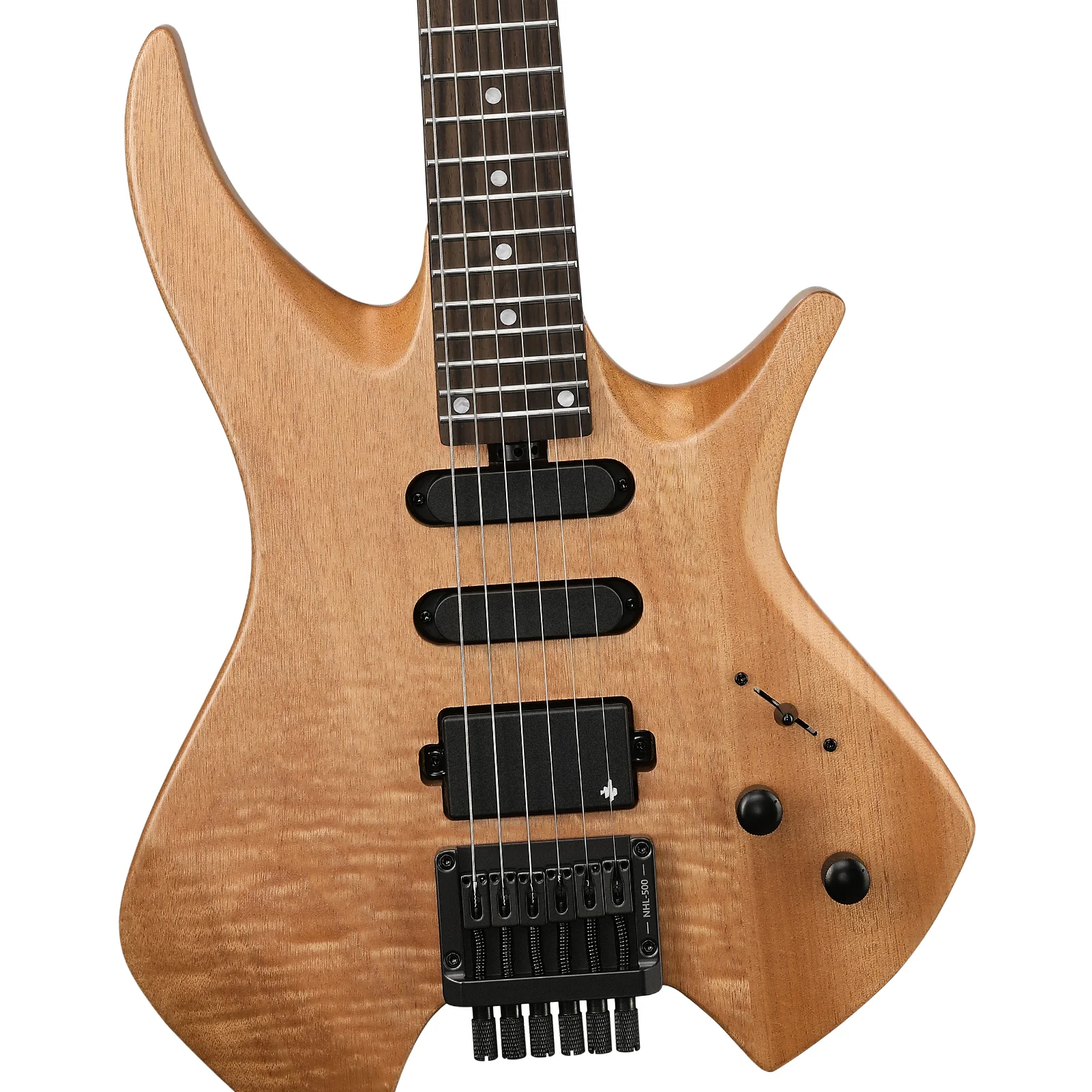 Donner HLX-500 Chitarra elettrica senza paletta【Modello originale NHL-500】 - Image 13