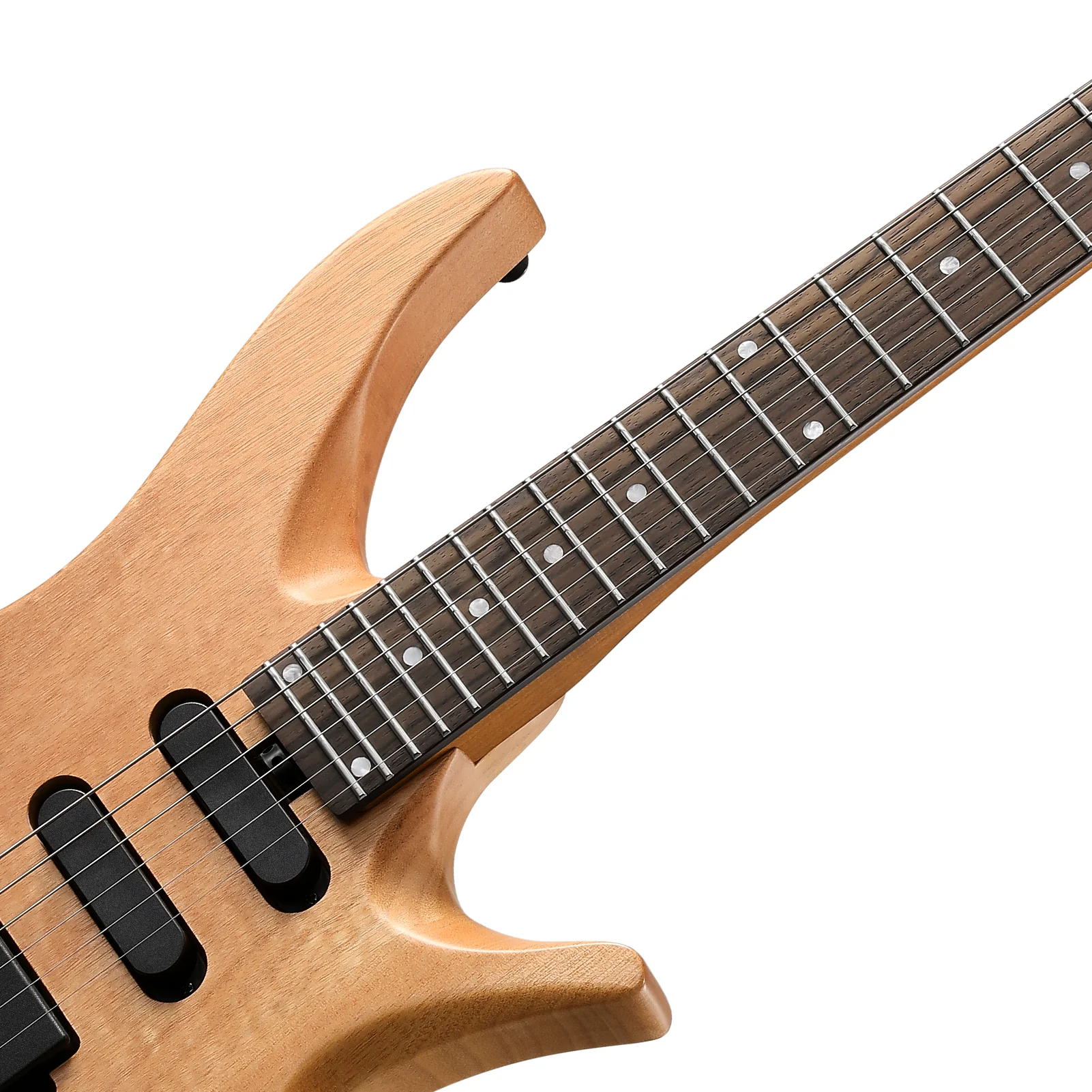 Donner HLX-500 Chitarra elettrica senza paletta【Modello originale NHL-500】 - Image 14