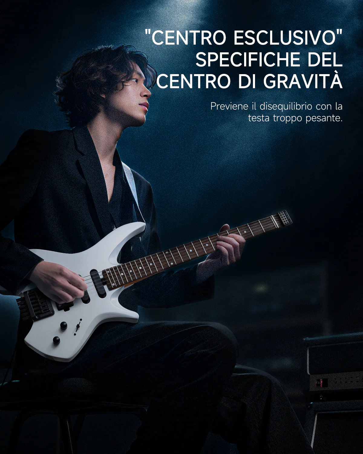 Donner HLX-500 Chitarra elettrica senza paletta【Modello originale NHL-500】 - Image 20
