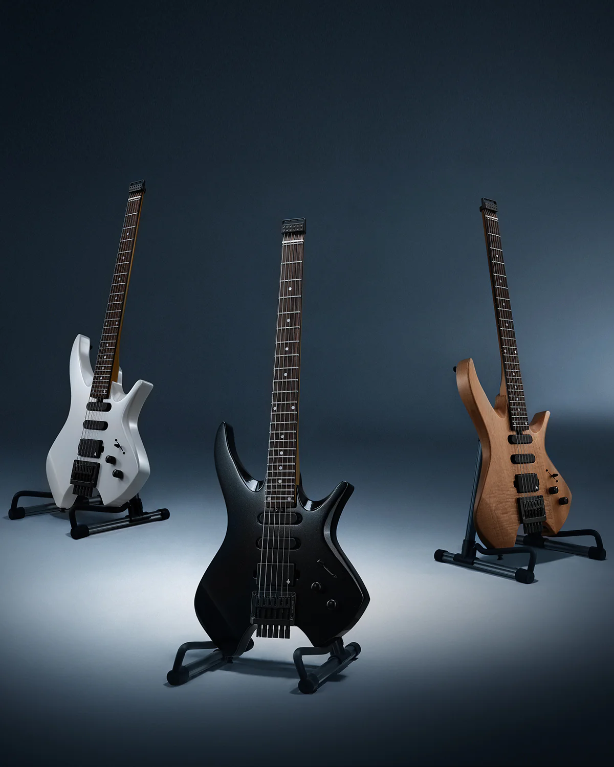 Donner HLX-500 Chitarra elettrica senza paletta【Modello originale NHL-500】 - Image 23