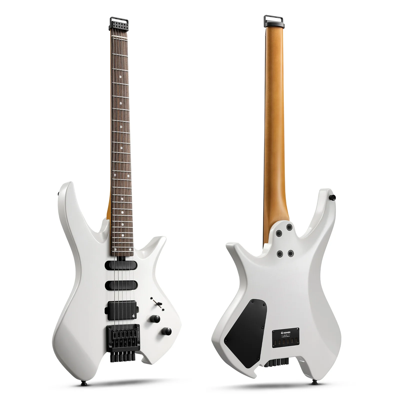Donner HLX-500 Chitarra elettrica senza paletta【Modello originale NHL-500】 - Image 25
