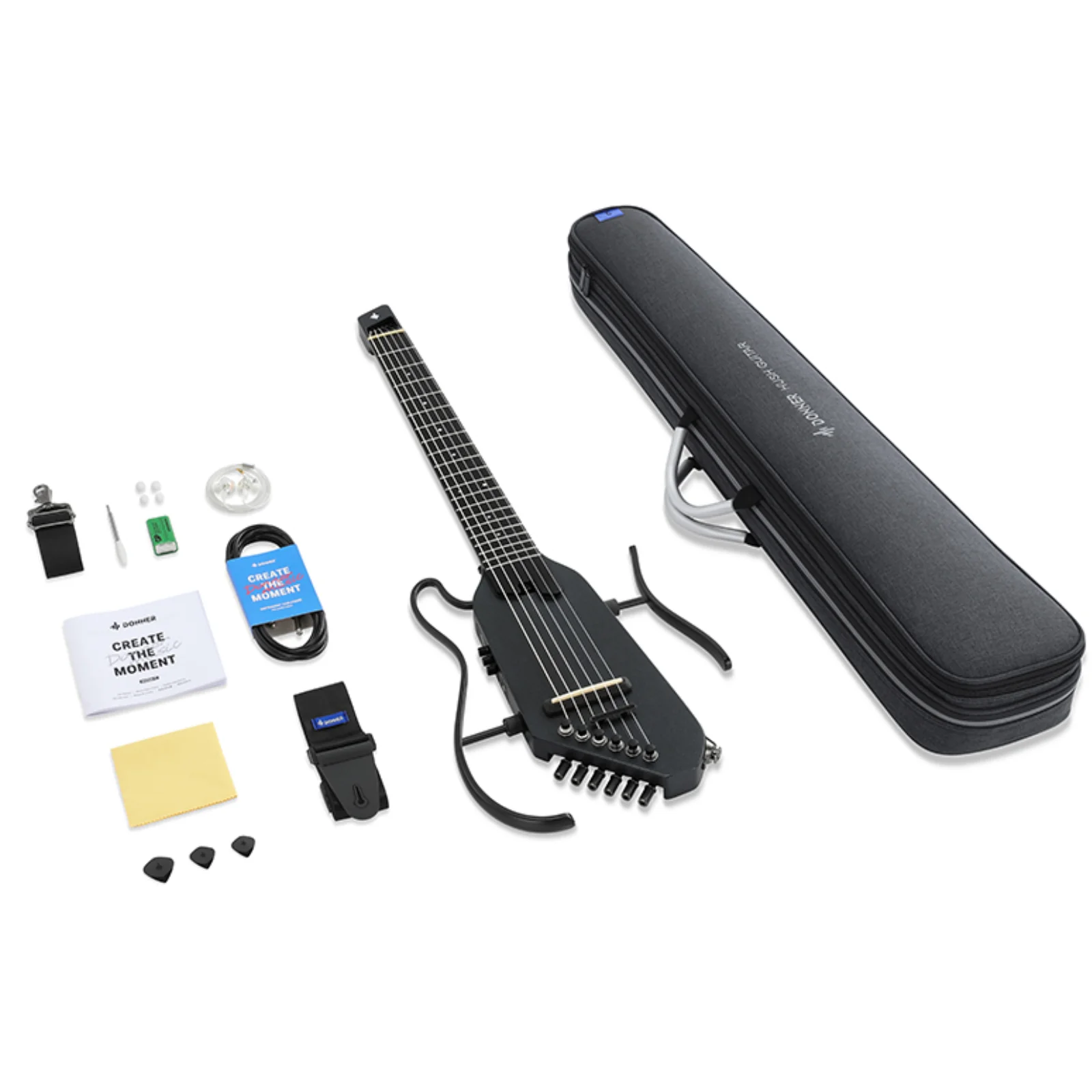 Donner HUSH C Chitarra classica con corde di nylon da viaggio - Image 26