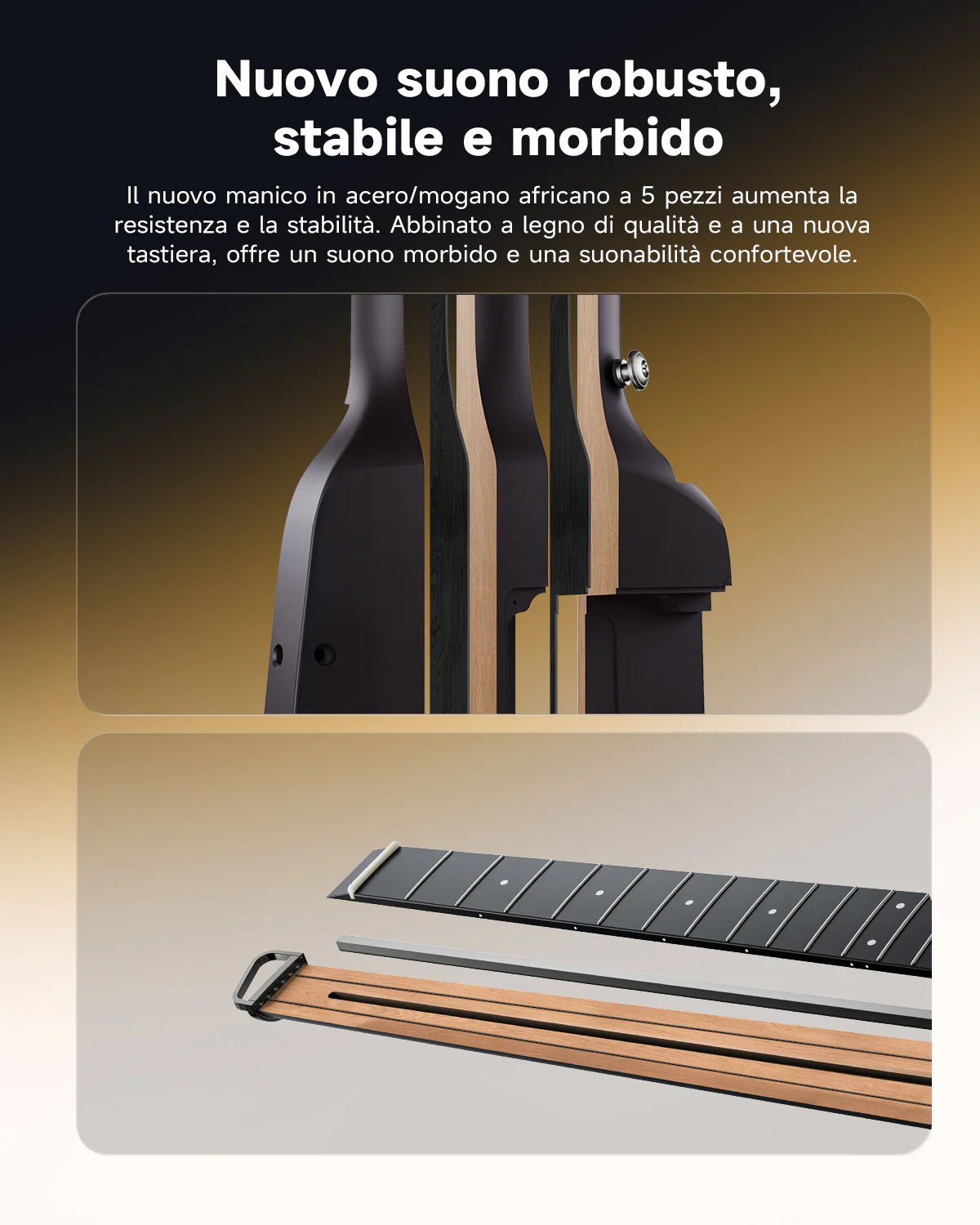 Donner HUSH I Evo2 Chitarra - Image 12