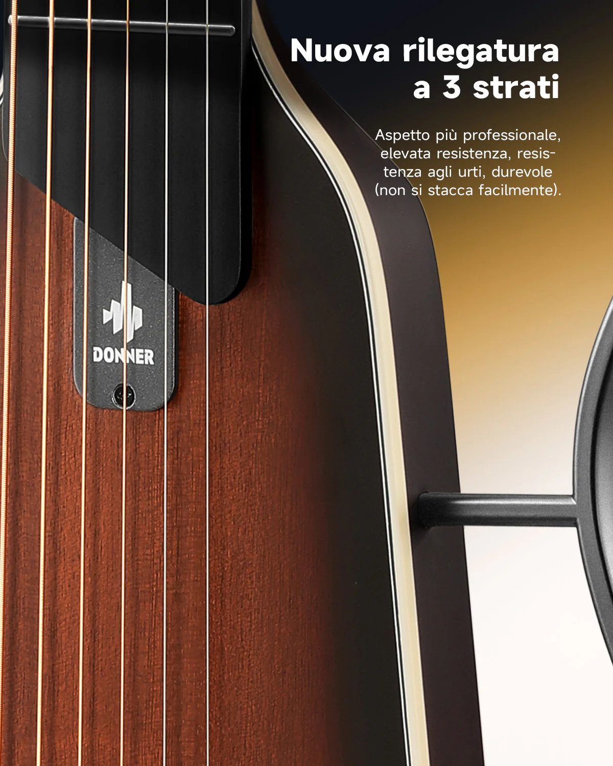 Donner HUSH I Evo2 Chitarra - Image 13