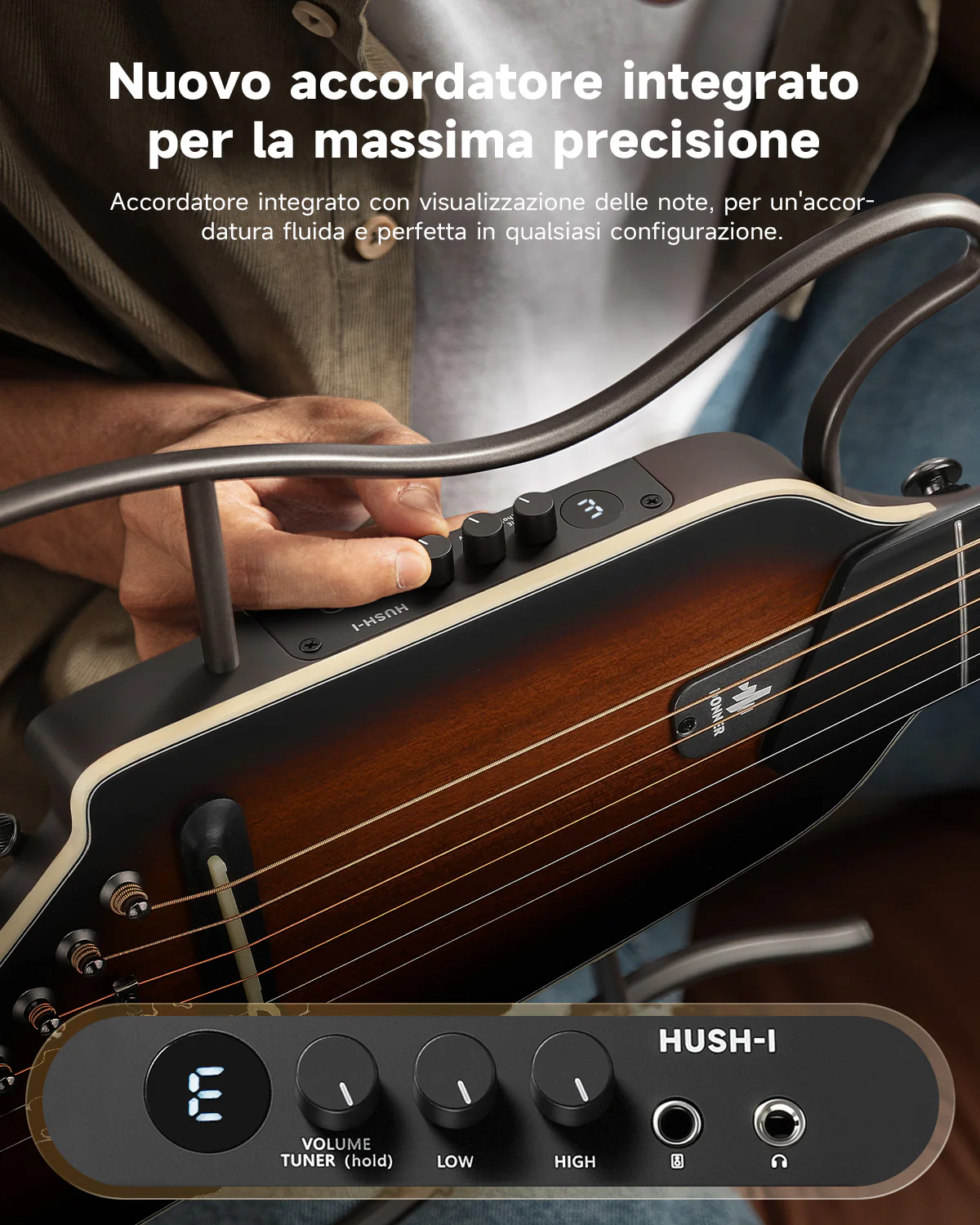 Donner HUSH I Evo2 Chitarra - Image 15