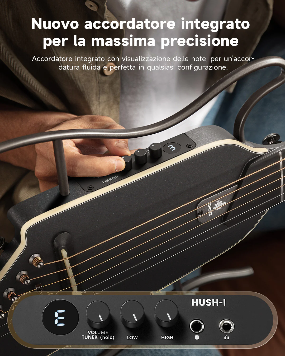 Donner HUSH I Evo2 Chitarra - Image 20