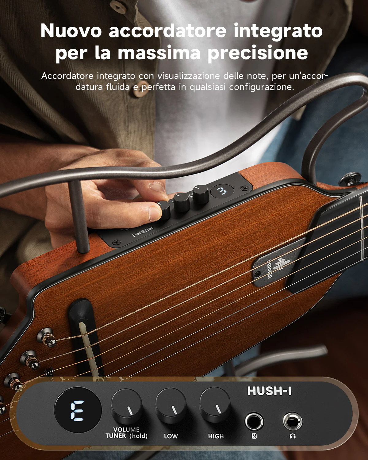 Donner HUSH I Evo2 Chitarra - Image 28