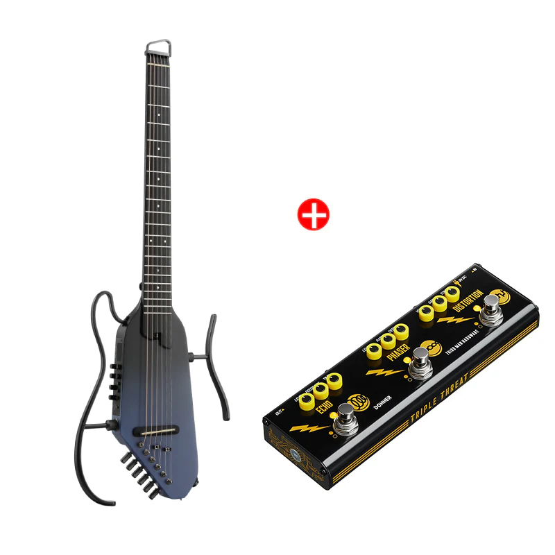 Donner HUSH I PRO Chitarra da viaggio - Image 68