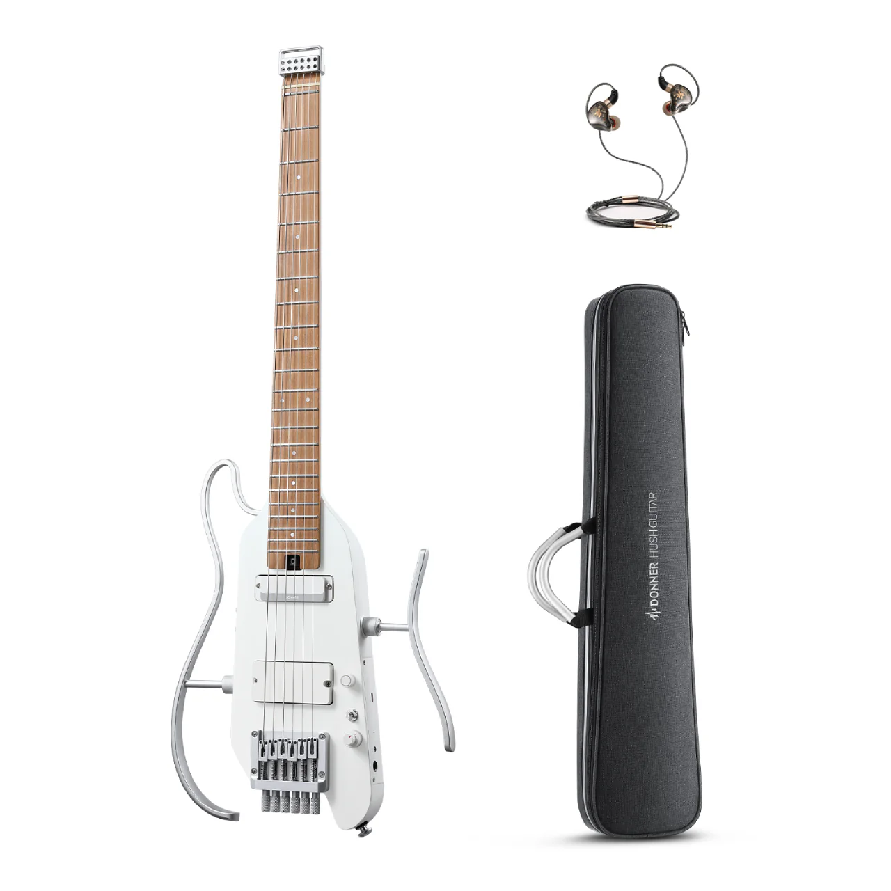 Donner HUSH X PRO Chitarra da viaggio versatile - Image 23
