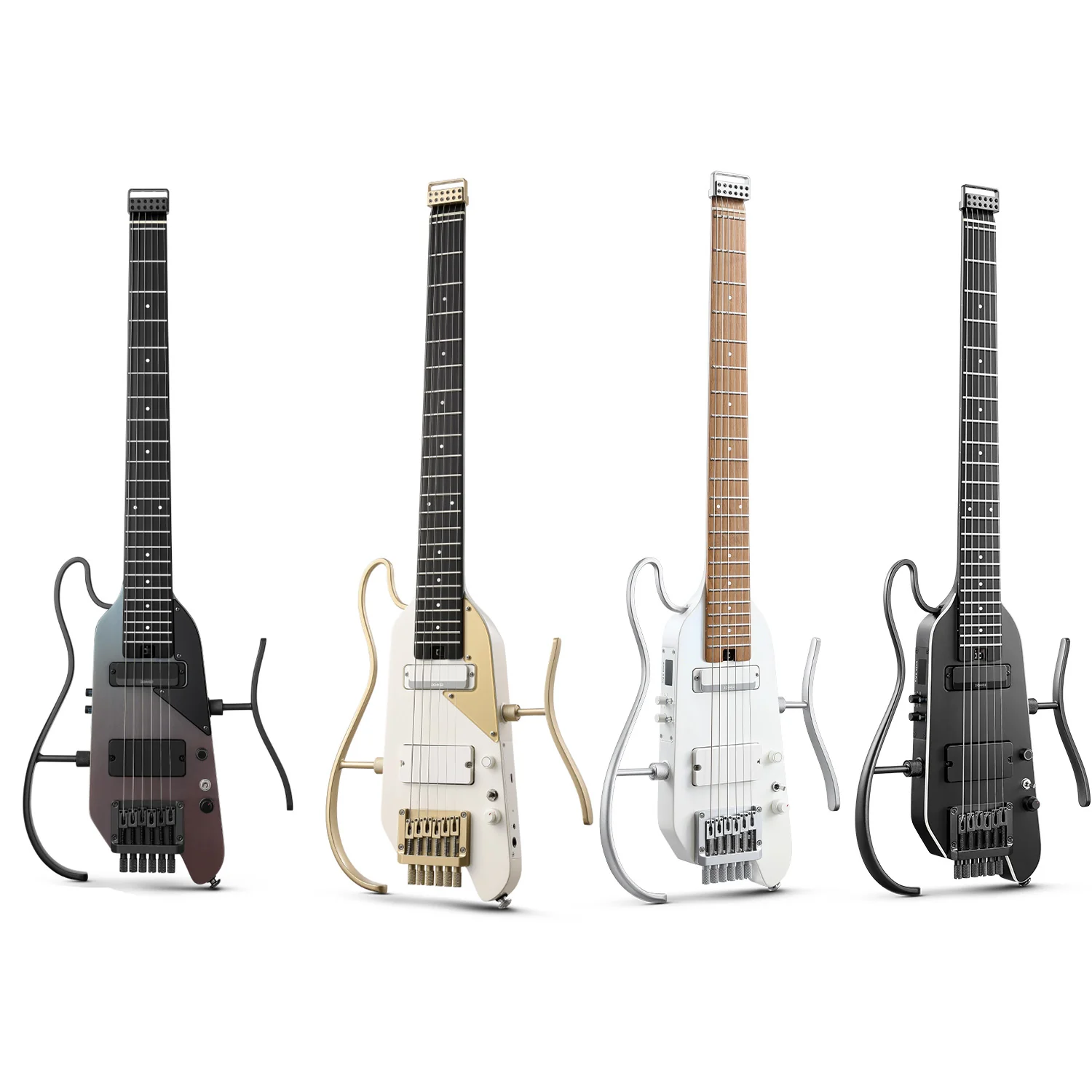 Donner HUSH X PRO Chitarra da viaggio versatile - Image 48