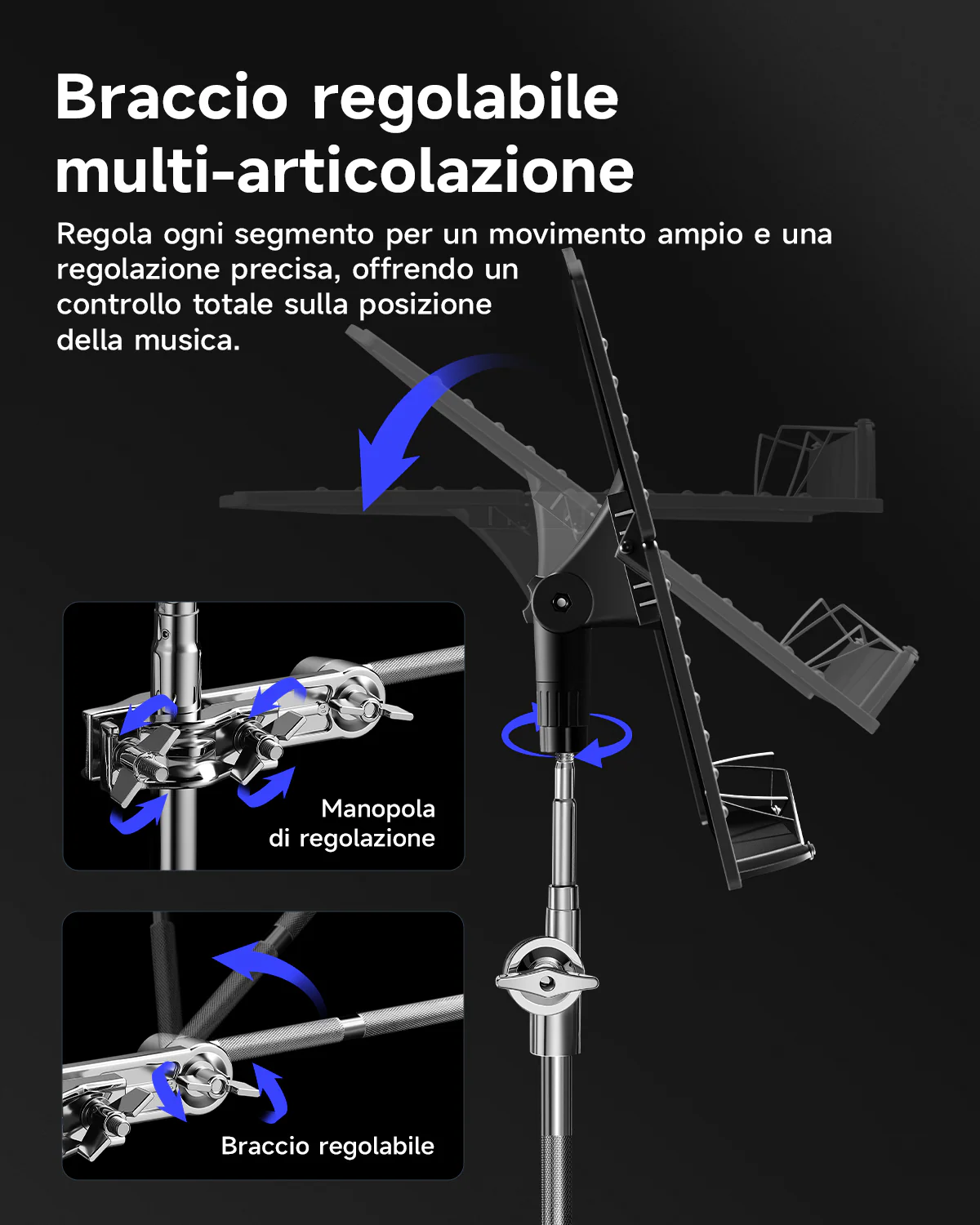 Donner Leggio per batteria - Image 4