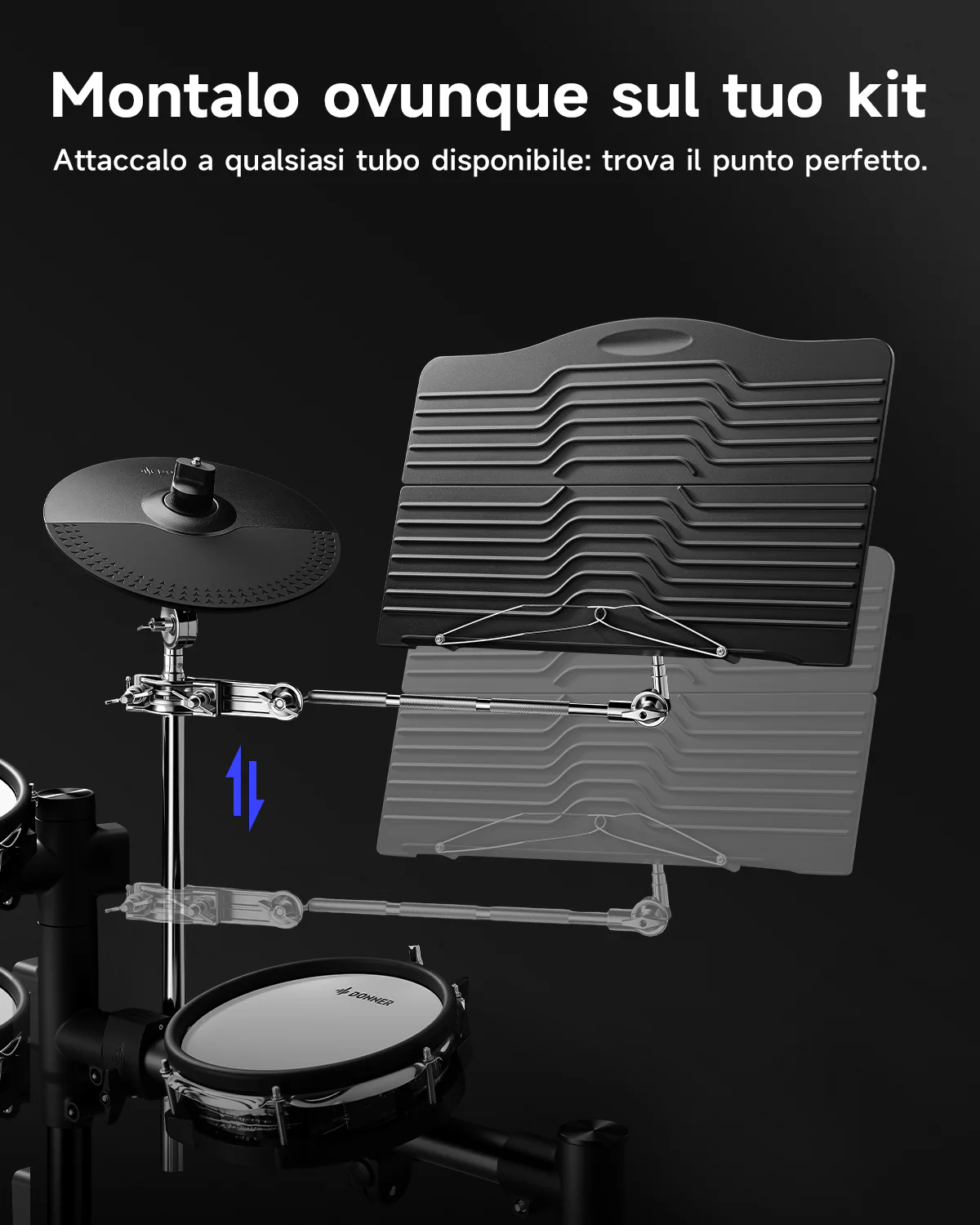 Donner Leggio per batteria - Image 5