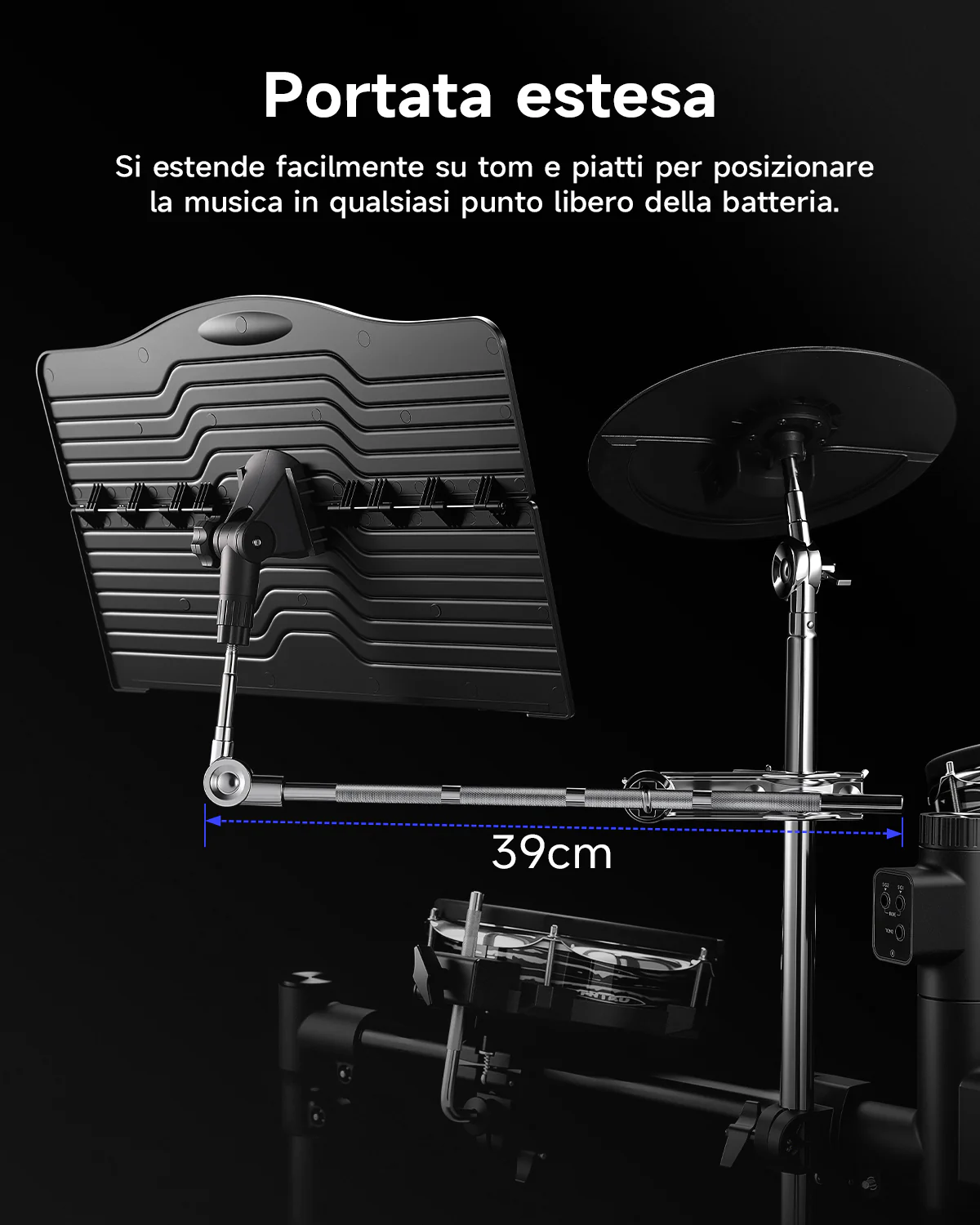 Donner Leggio per batteria - Image 6