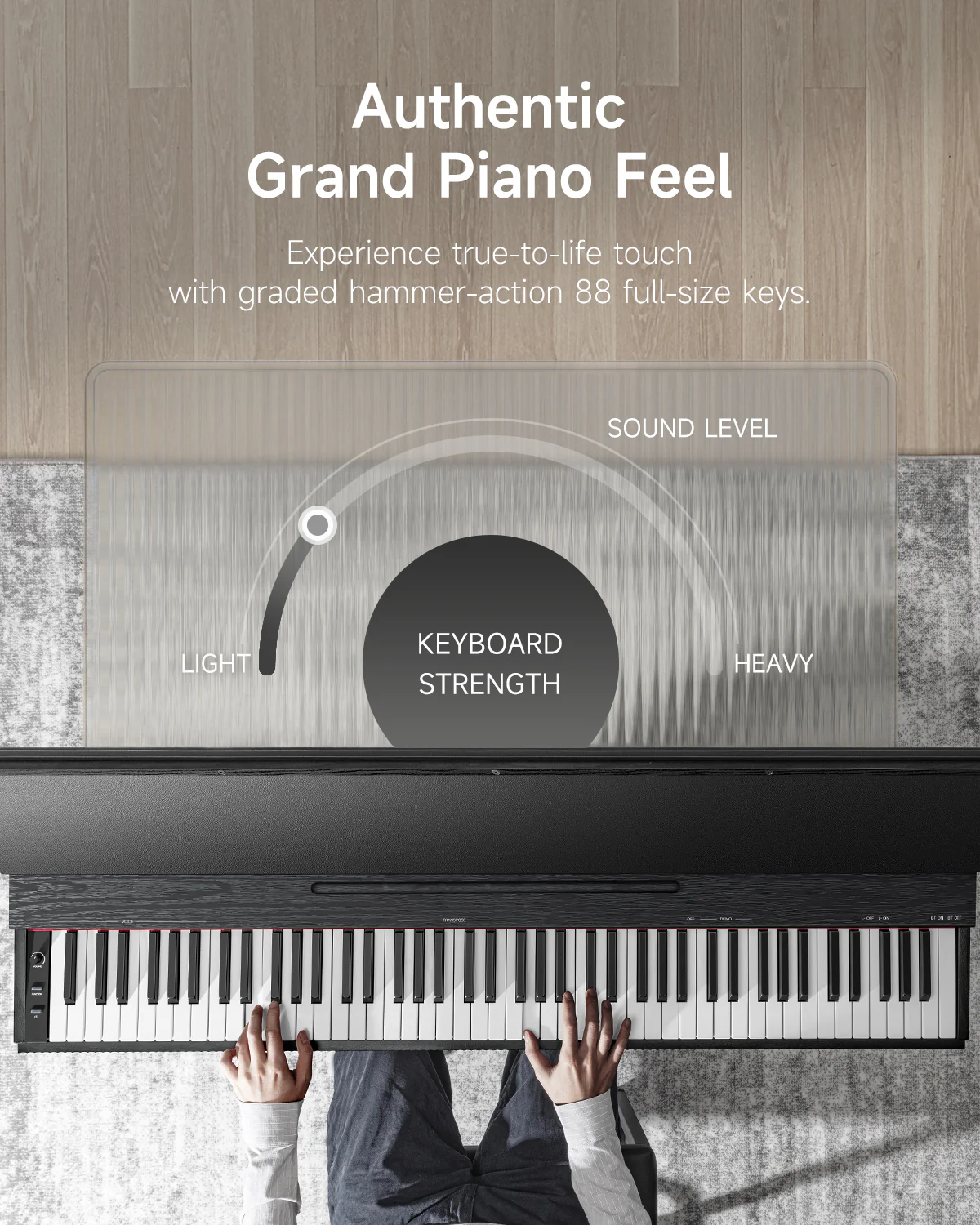Donner OURA™ S300 Pianoforte digitalein stile casalingo - Image 11