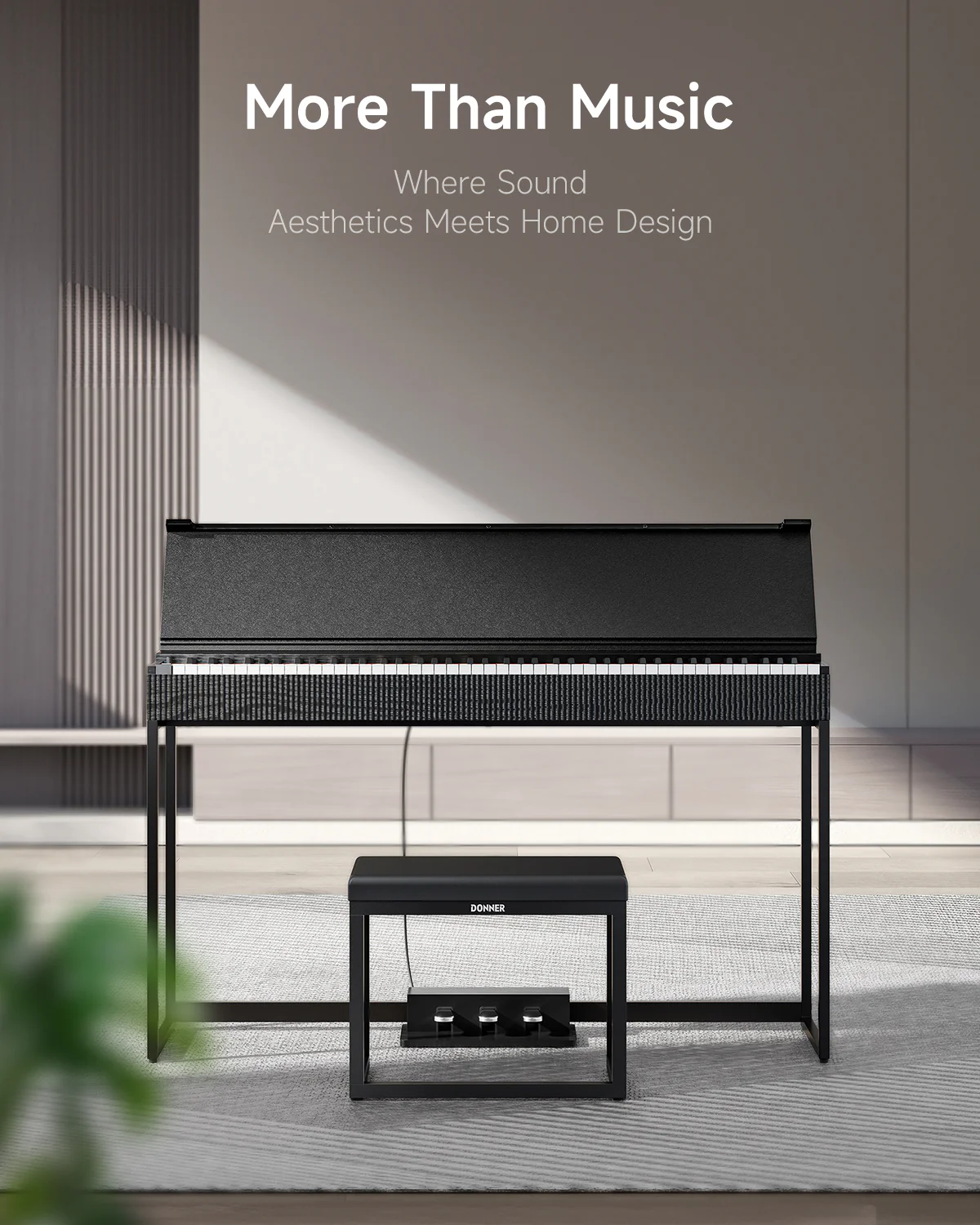 Donner OURA™ S300 Pianoforte digitalein stile casalingo - Image 6
