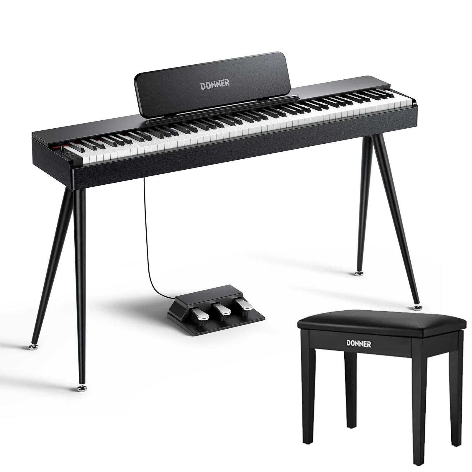 Donner OURA™ S100 Pianoforte digitalein stile casalingo - Image 3