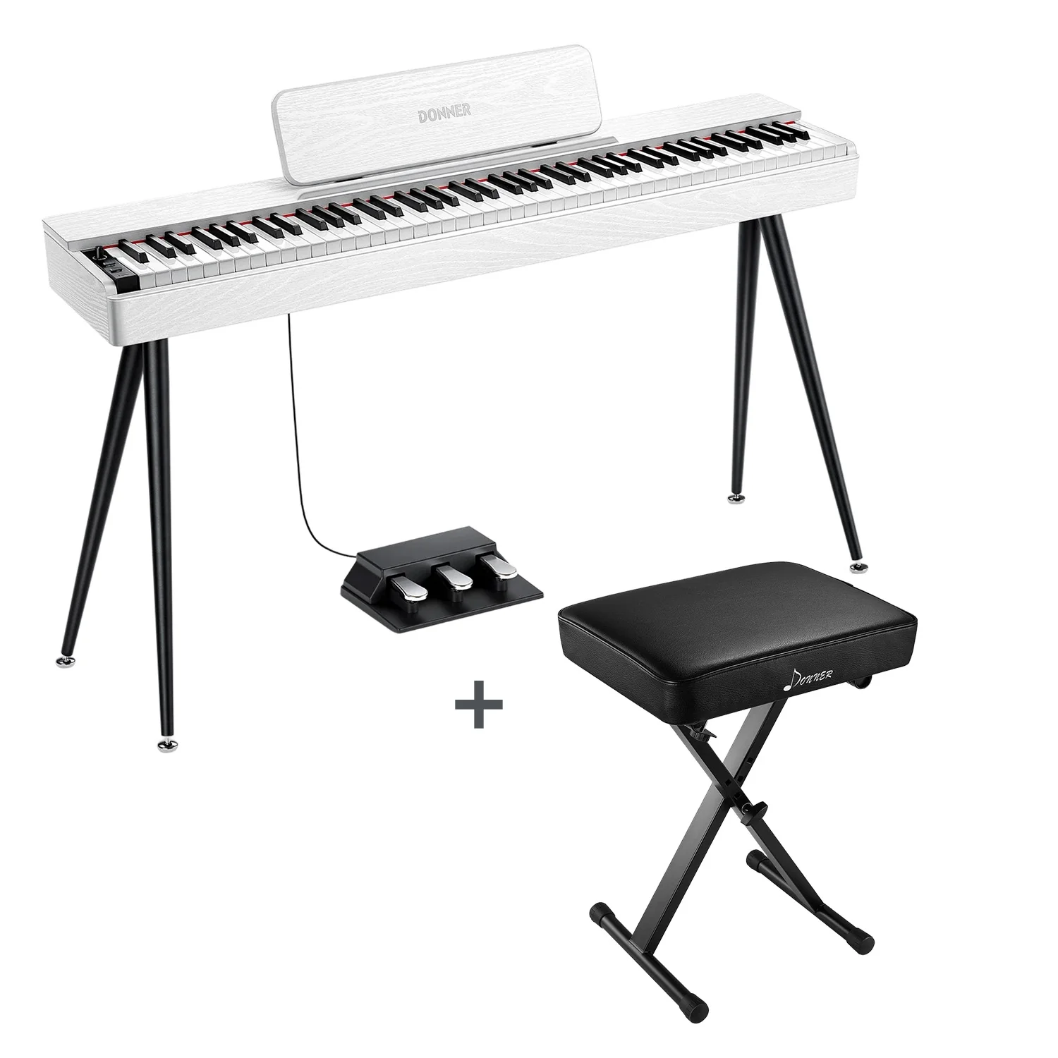 Donner OURA™ S100 Pianoforte digitalein stile casalingo - Image 7