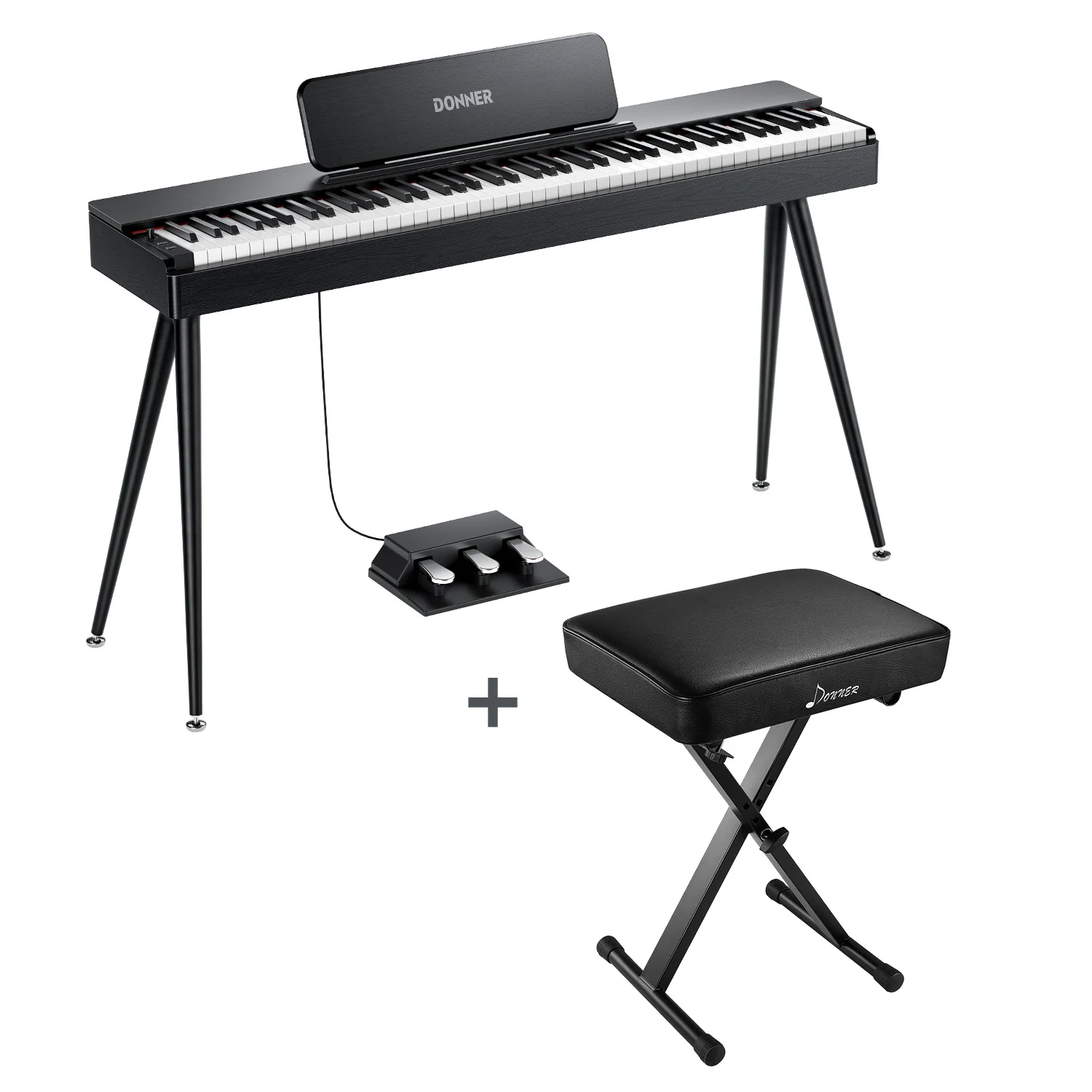 Donner OURA™ S100 Pianoforte digitalein stile casalingo - Image 8