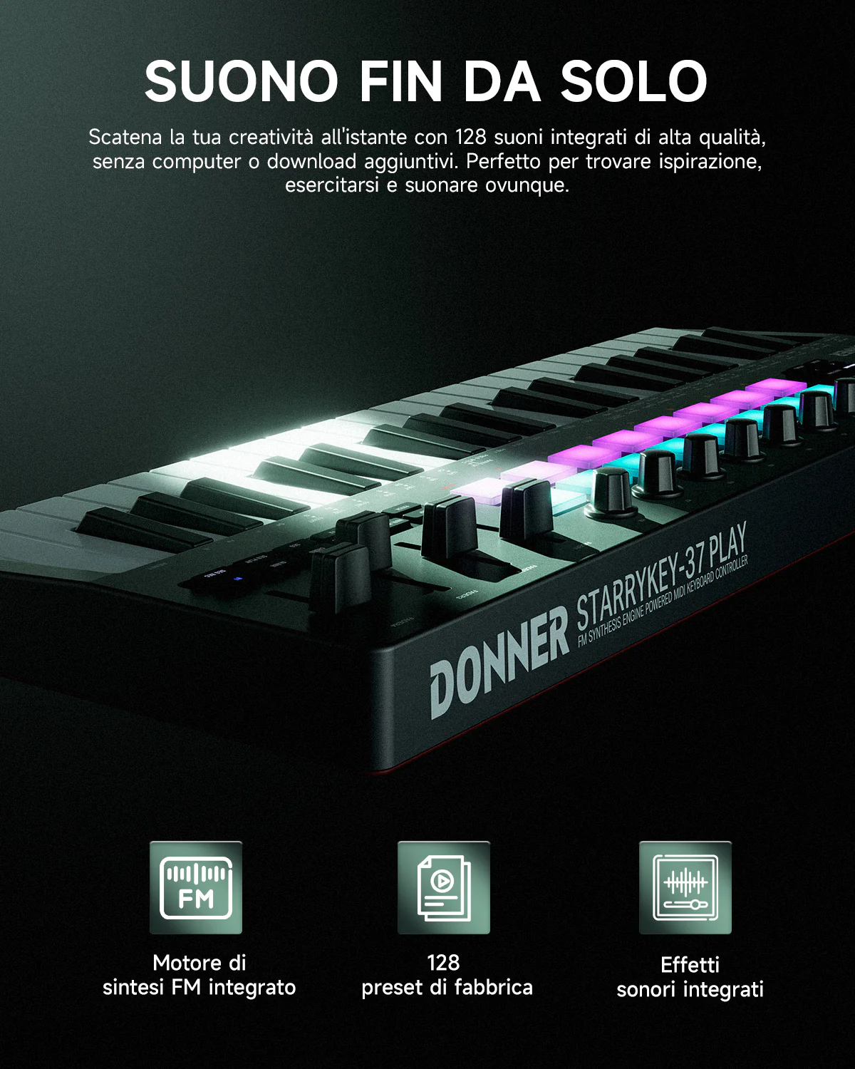Donner Starrykey-37 Play Controller MIDI - Image 3