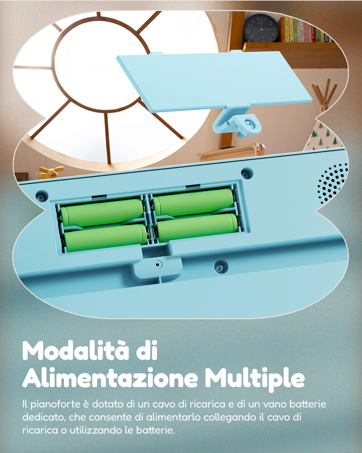 Eastar KIDO V-10 Mini tastiera digitale con 32 tasti/44 tasti - Image 19