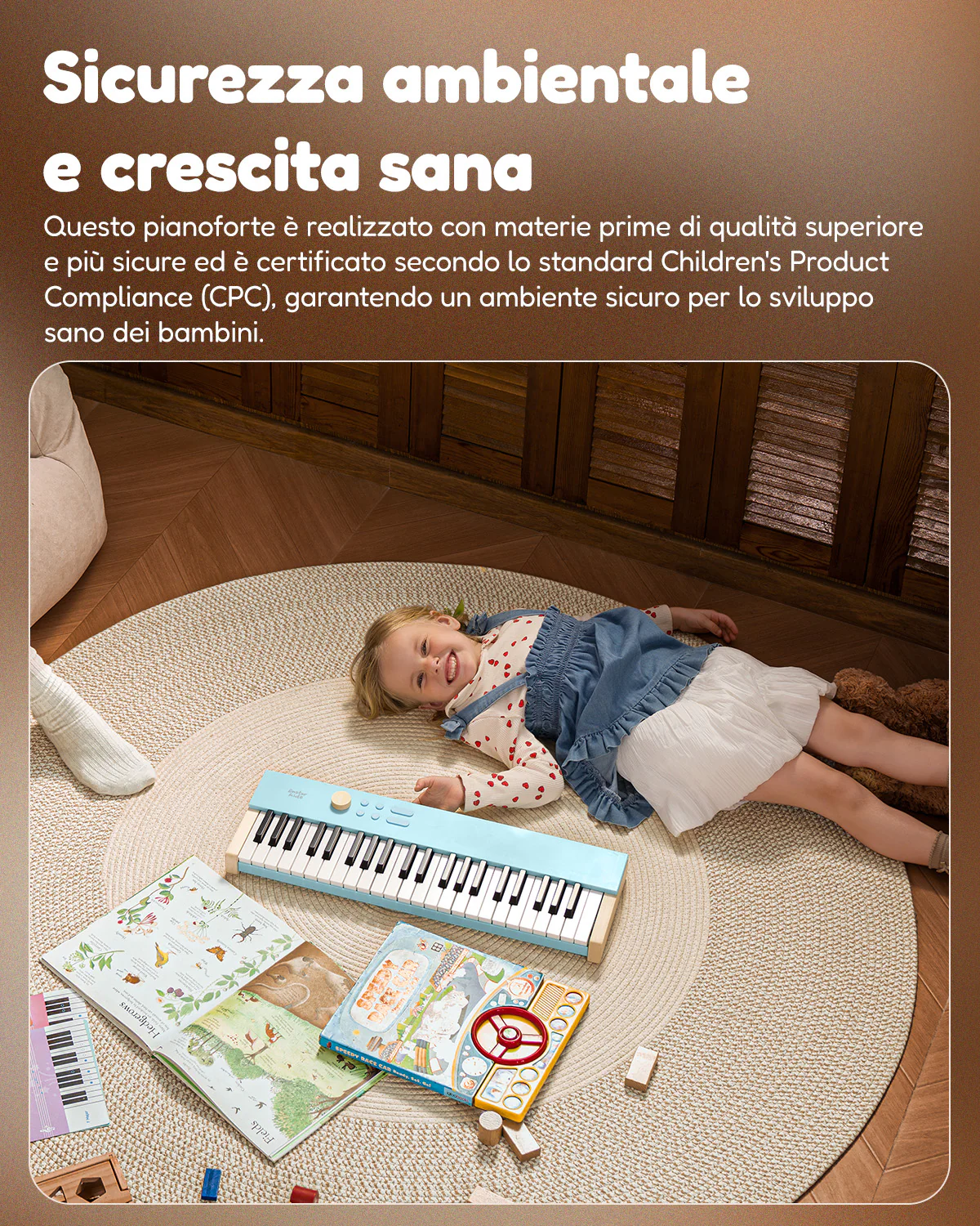 Eastar KIDO V20  Mini tastiera digitale con 44 tasti e supporto - Image 21