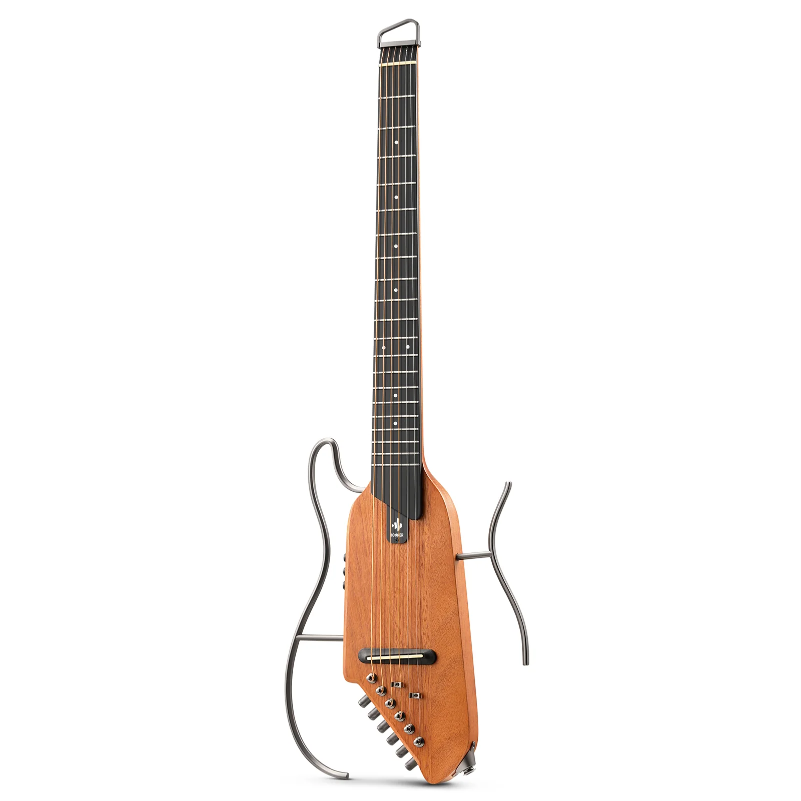 【Scatola aperta】Donner HUSH I Chitarra da viaggio ultraleggera e portatile - Image 11