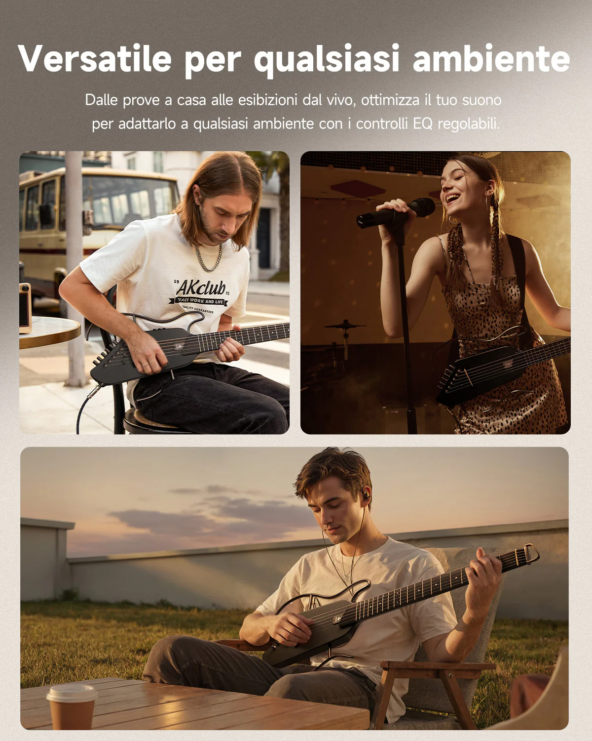 【Scatola aperta】Donner HUSH I Chitarra da viaggio ultraleggera e portatile - Image 21